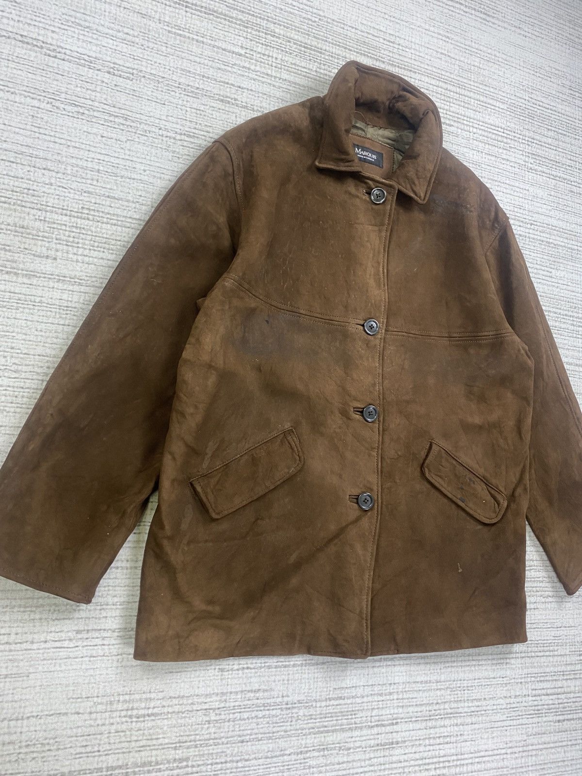 Leather × Vintage Vintage Marquis Canada Full Leather Jacket Size US M / EU 48-50 / 2 - 3 Thumbnail