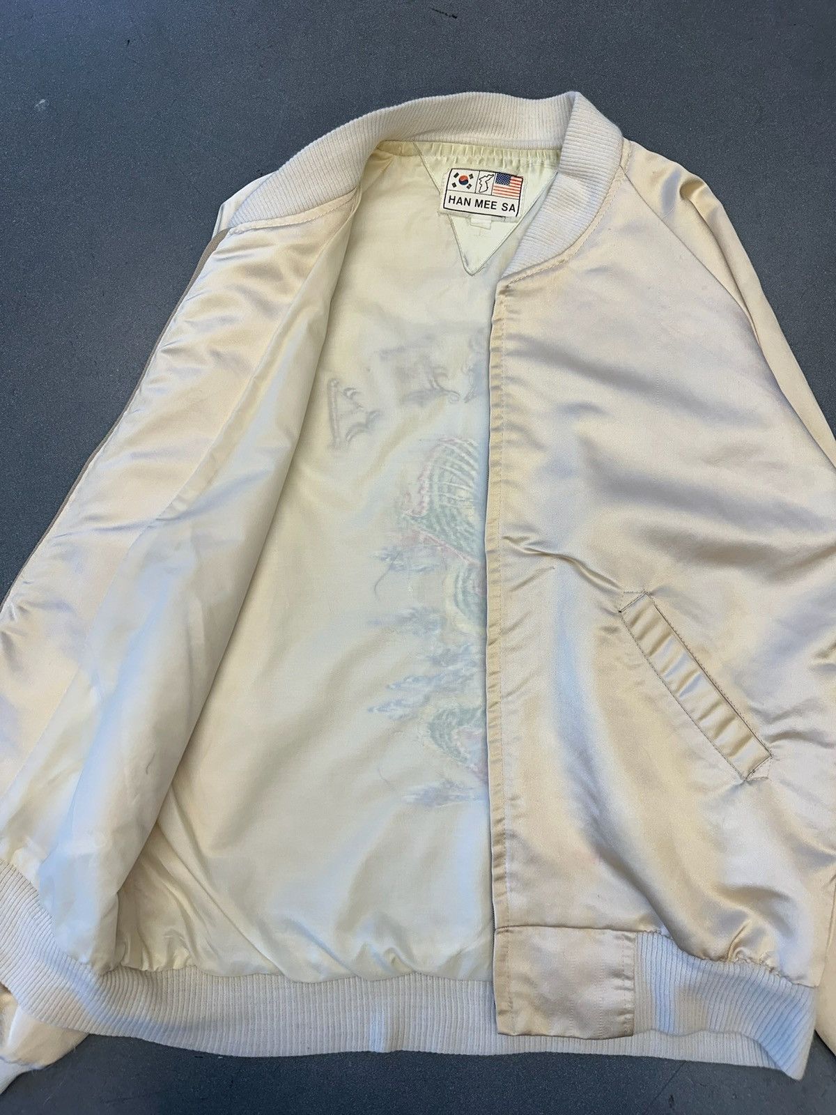 Vintage 80’s Vintage Korea Souvenir Sukajan Bomber Jacket Size US L / EU 52-54 / 3 - 5 Thumbnail