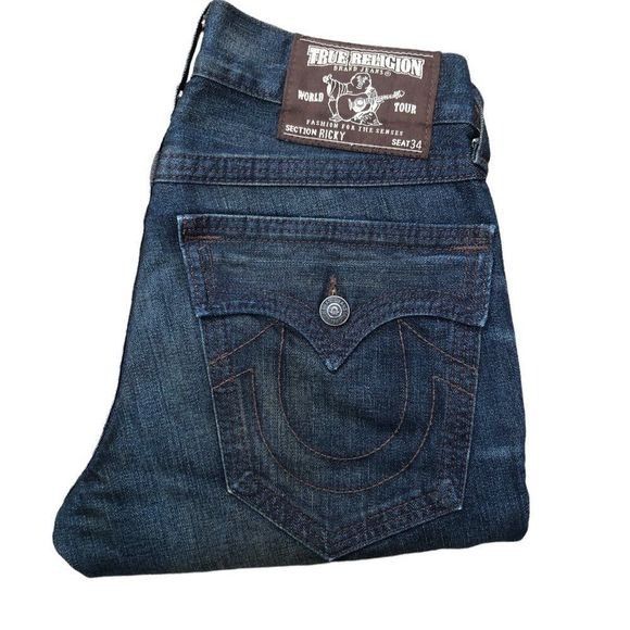 Vintage True Religion Jeans Size 30 RICKY Blue