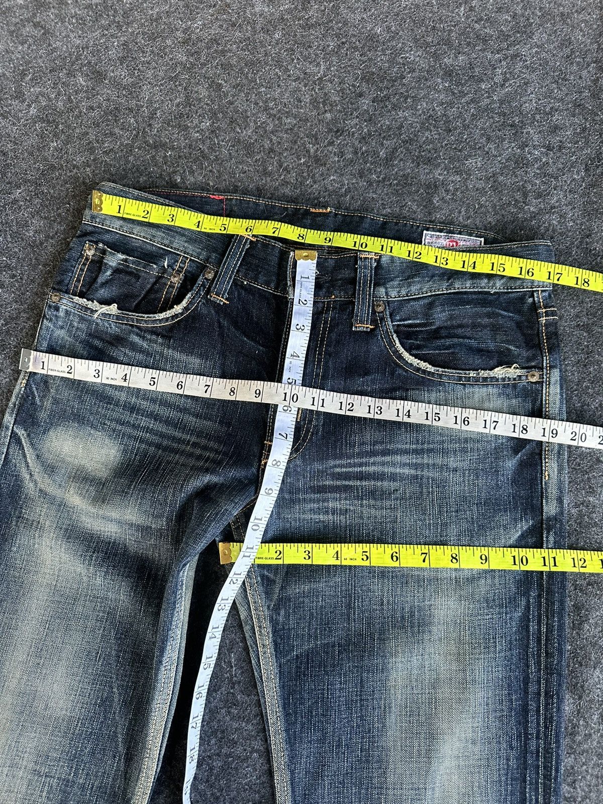 Edwin Edwin Rebel Limited Flare Vintage Denim 32x32 D366 Size US 32 / EU 48 - 9 Thumbnail