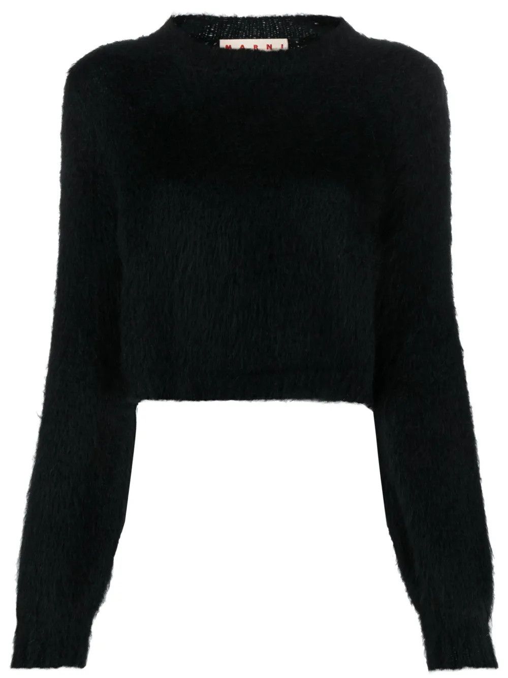 Marni o1y1125 Crewneck Sweater in Black Size M / US 6-8 / IT 42-44 - 1 Thumbnail