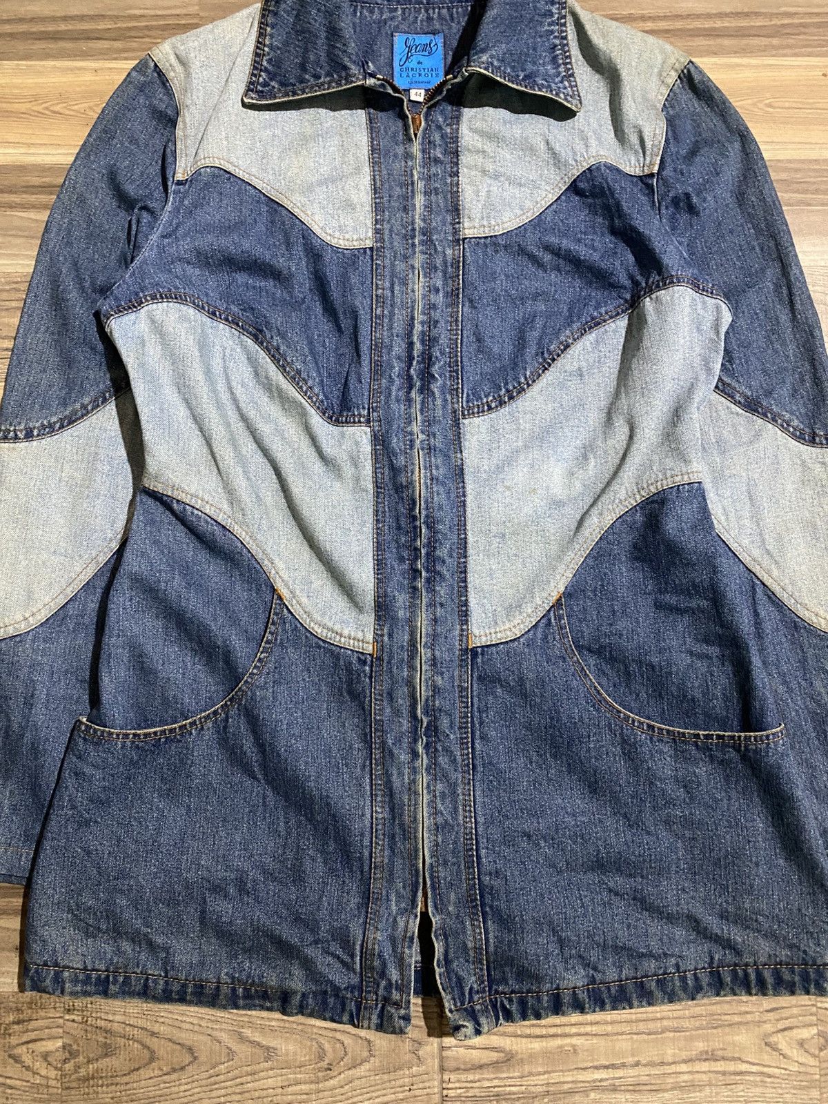 Vintage VINTAGE DENIM JACKET CHRISTIAN LACROIX Size M / US 6-8 / IT 42-44 - 2 Thumbnail