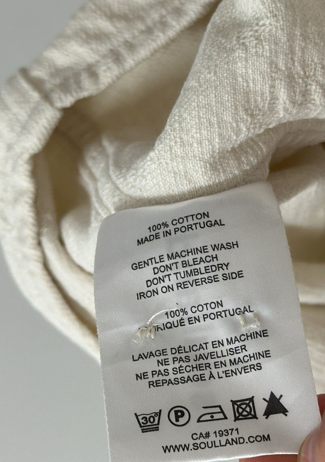 Soulland Soulland Mens Unisex Cotton T-Shirt Overshirt size M Size US M / EU 48-50 / 2 - 13 Thumbnail