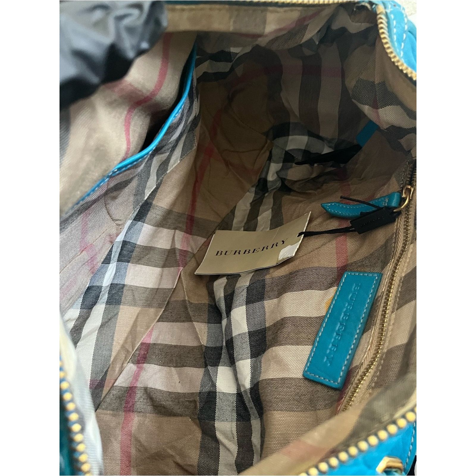 Burberry Burberry peppled leather Boston bag Size ONE SIZE - 13 Thumbnail