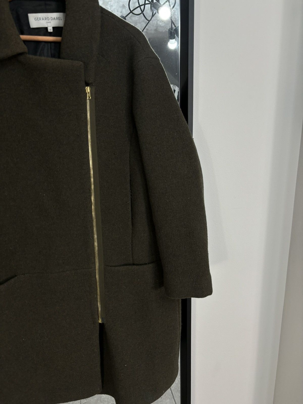 Designer × Japanese Brand Luxury Designer Gerard Darel Heavy Wool Coat Old Money Size US L / EU 52-54 / 3 - 5 Thumbnail