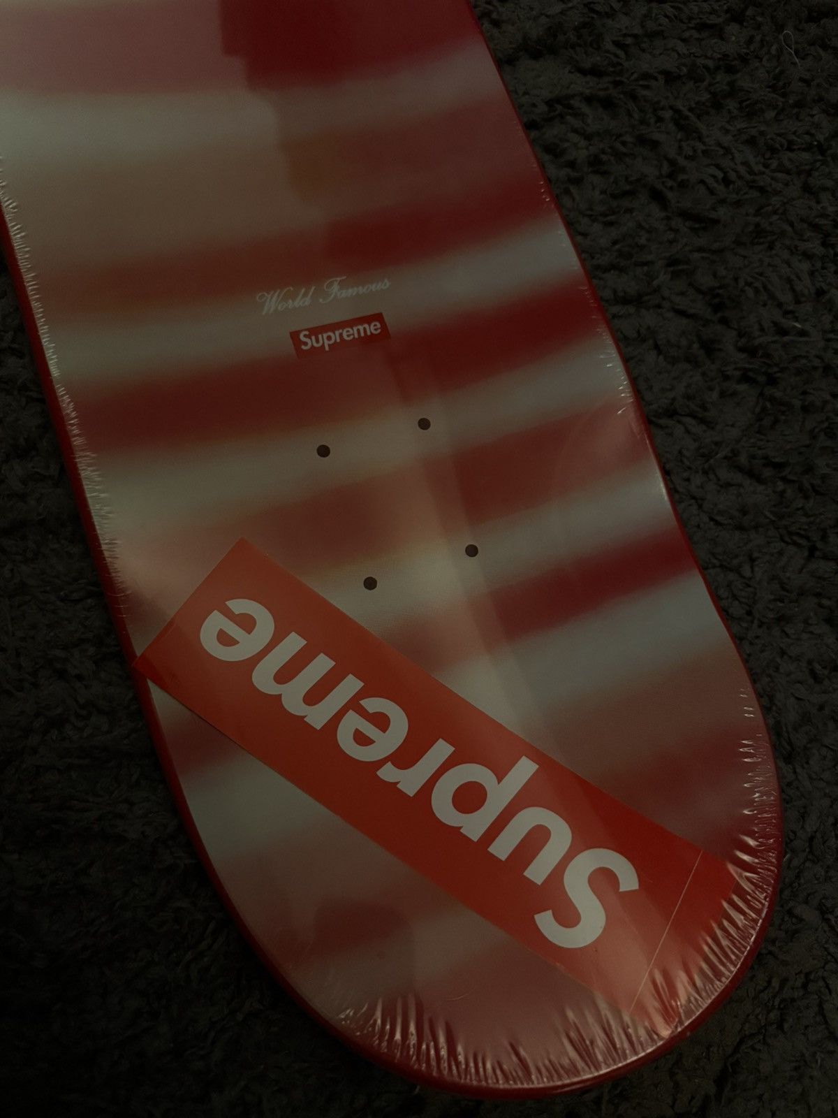 Supreme Supreme Blurred Red Skate deck Size ONE SIZE - 4 Thumbnail