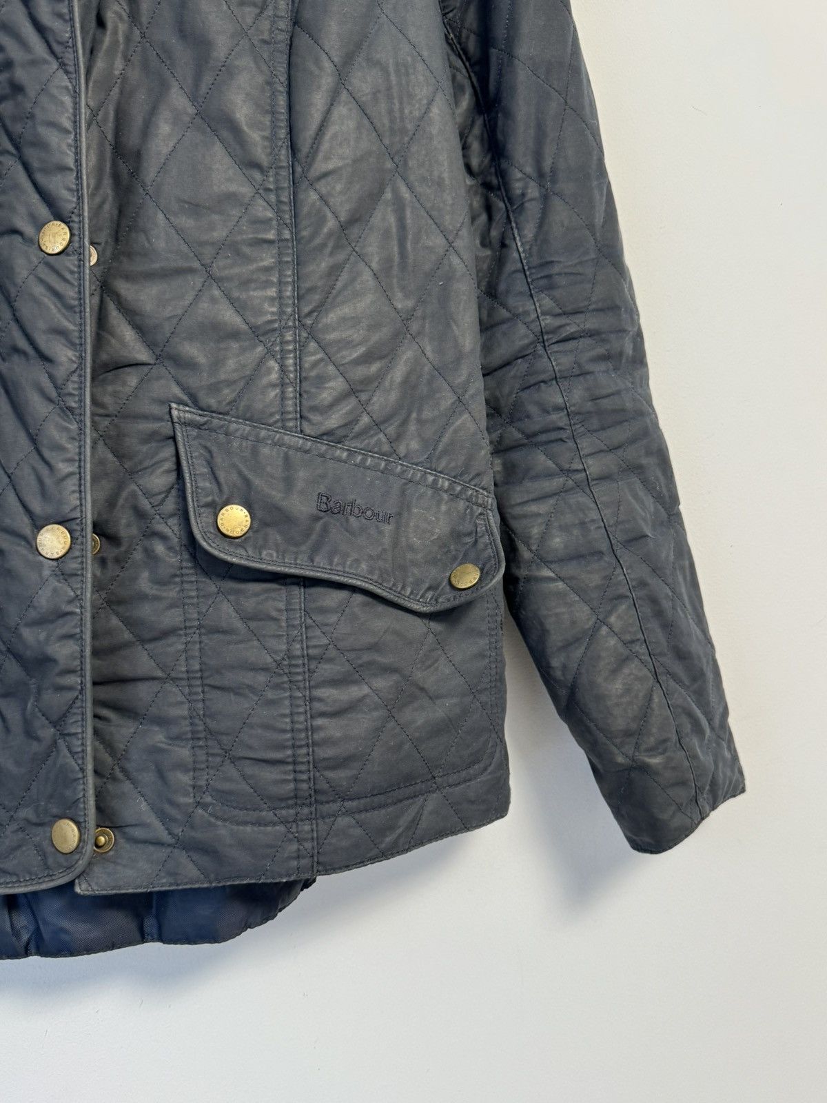 Barbour Barbour Quilted Utility Wax Jacket Y2K style Size M / US 6-8 / IT 42-44 - 4 Thumbnail