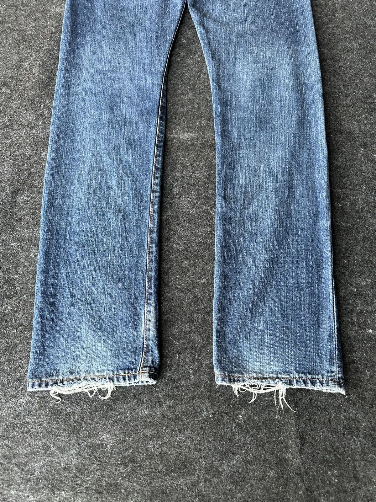 Edwin Vtg Edwin 505zxx Selvedge Redline Faded Denim W31 D411 Size US 31 - 8 Thumbnail