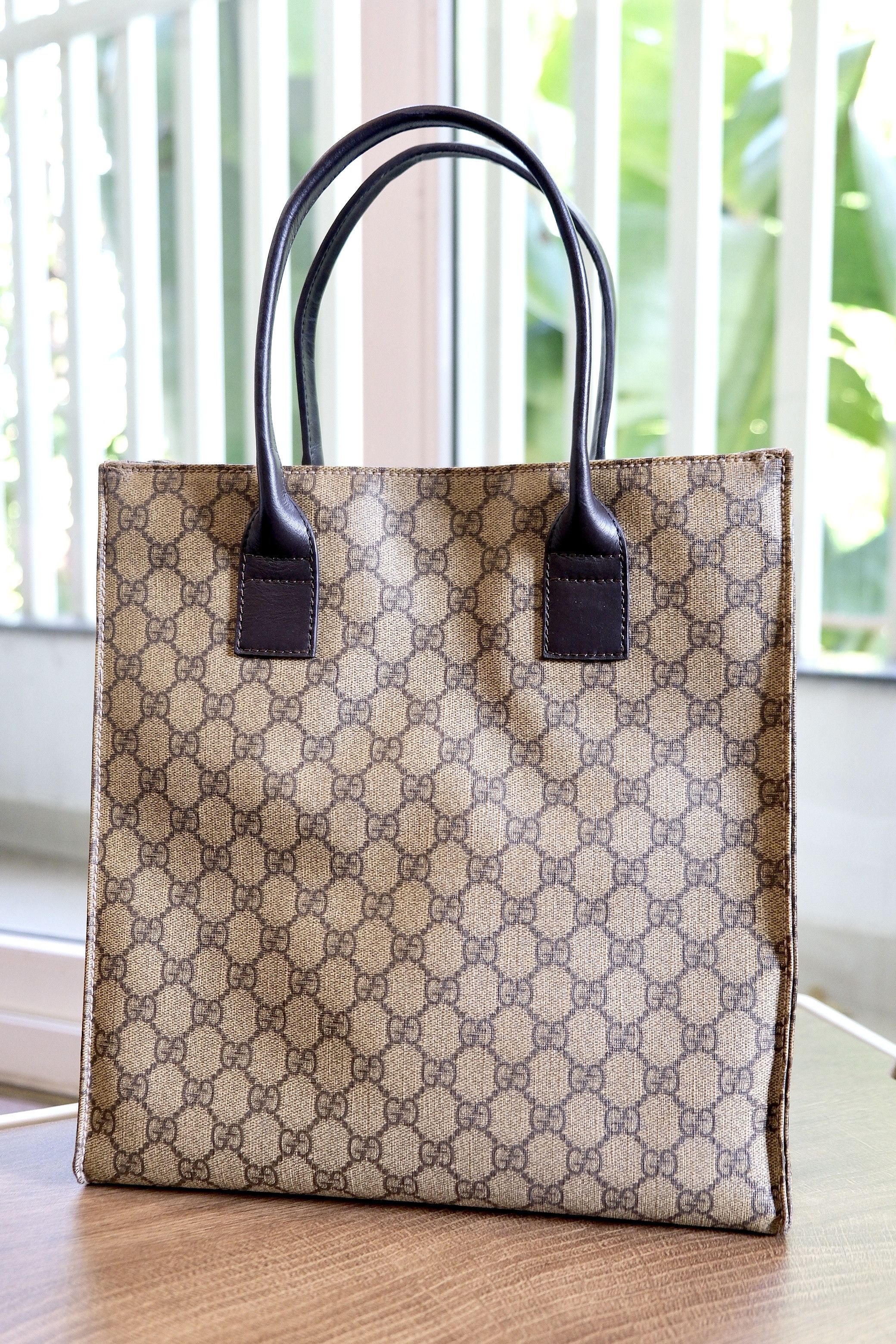 Gucci Gucci GG Canvas Tote Bag Size ONE SIZE - 1 Thumbnail