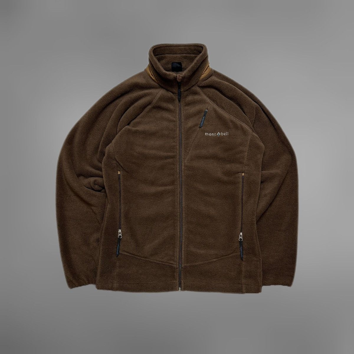 Montbell Montbell Japan fleece brown gorpcore jacket Size M / US 6-8 / IT 42-44 - 1 Thumbnail