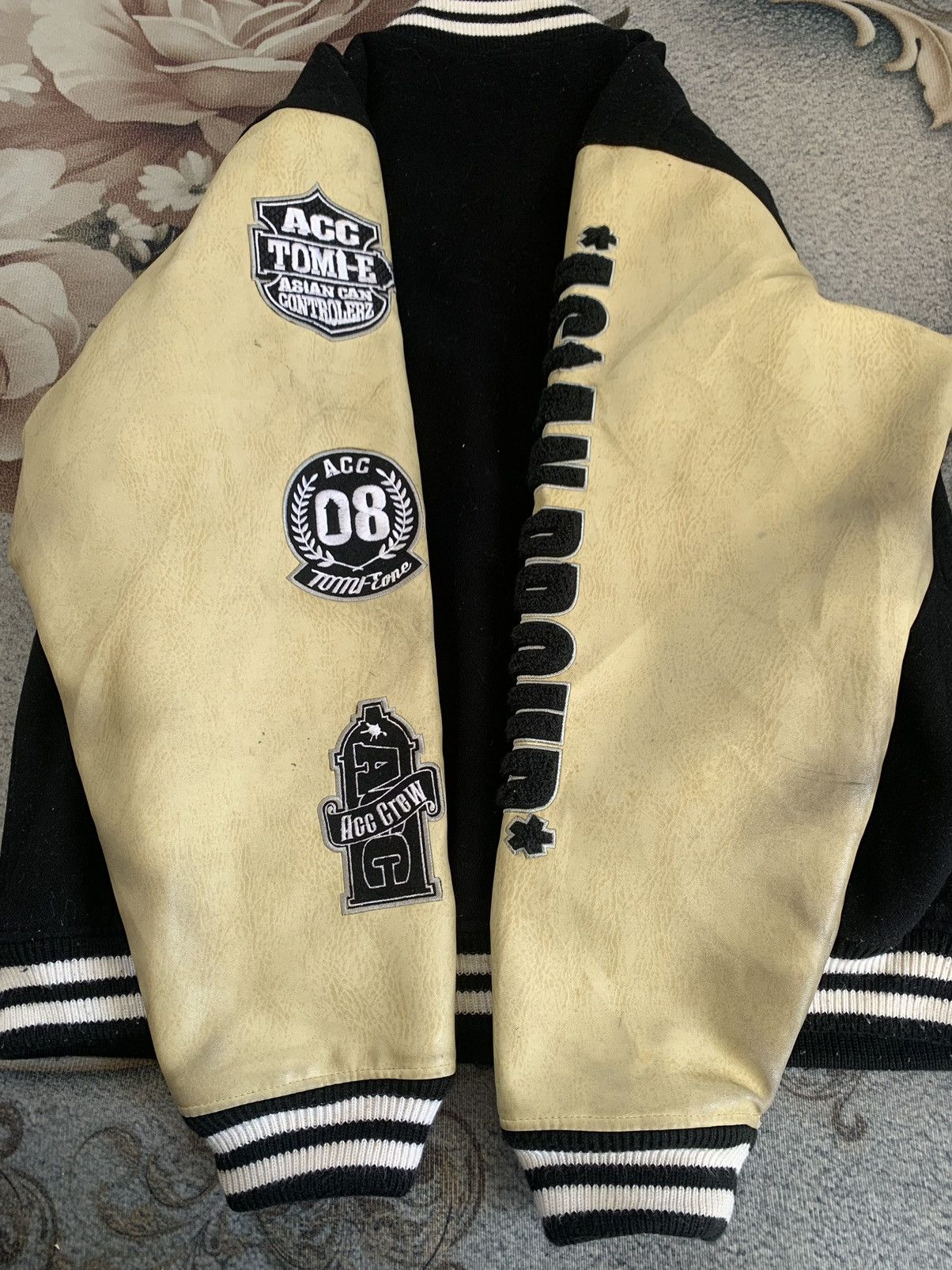 Japanese Brand Vtg ACC Asian Can Controlerz Varsity Jacket Size US L / EU 52-54 / 3 - 11 Thumbnail