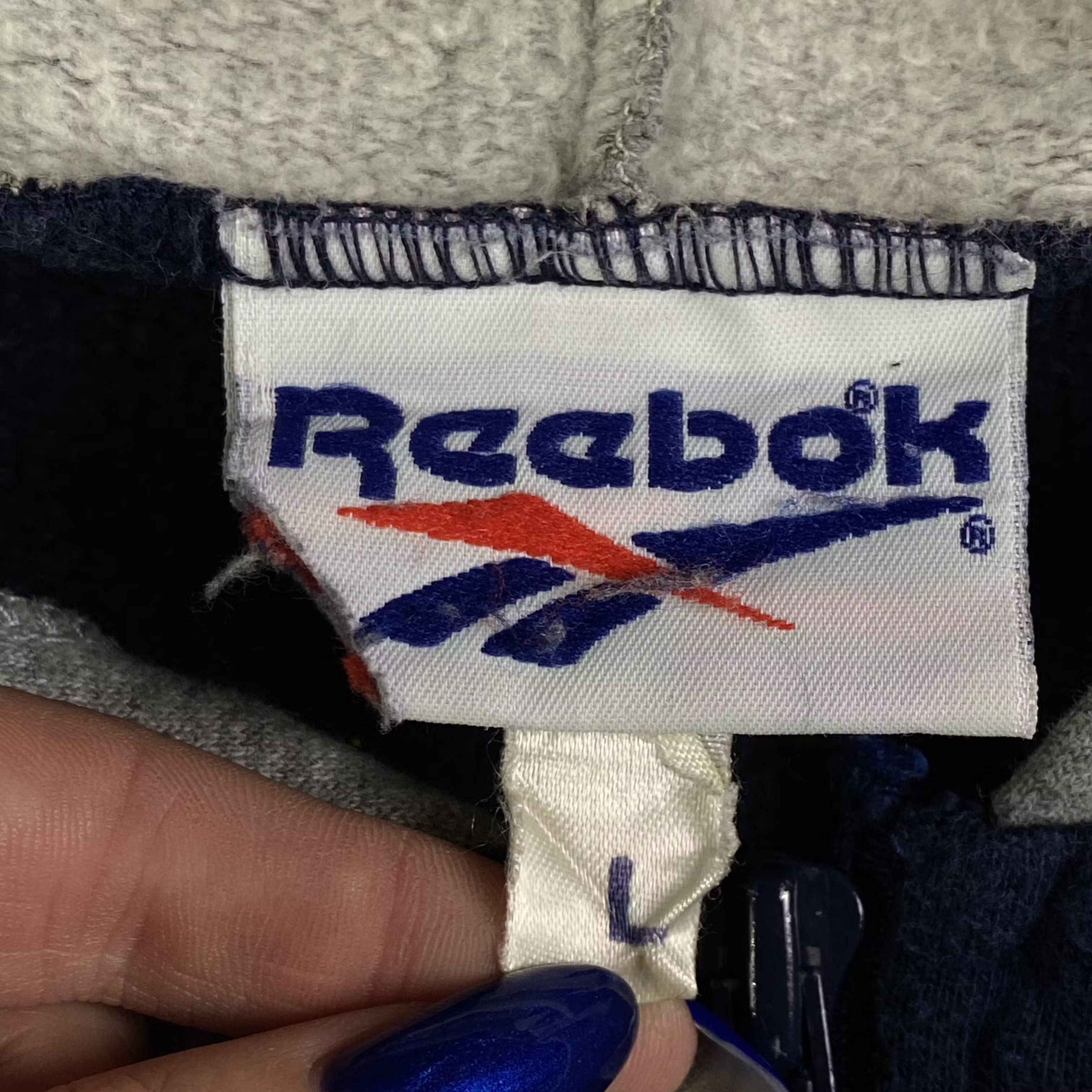 Reebok × Vintage Men’s Hoodie Reebok 32 Vintage Size L Size US L / EU 52-54 / 3 - 4 Thumbnail