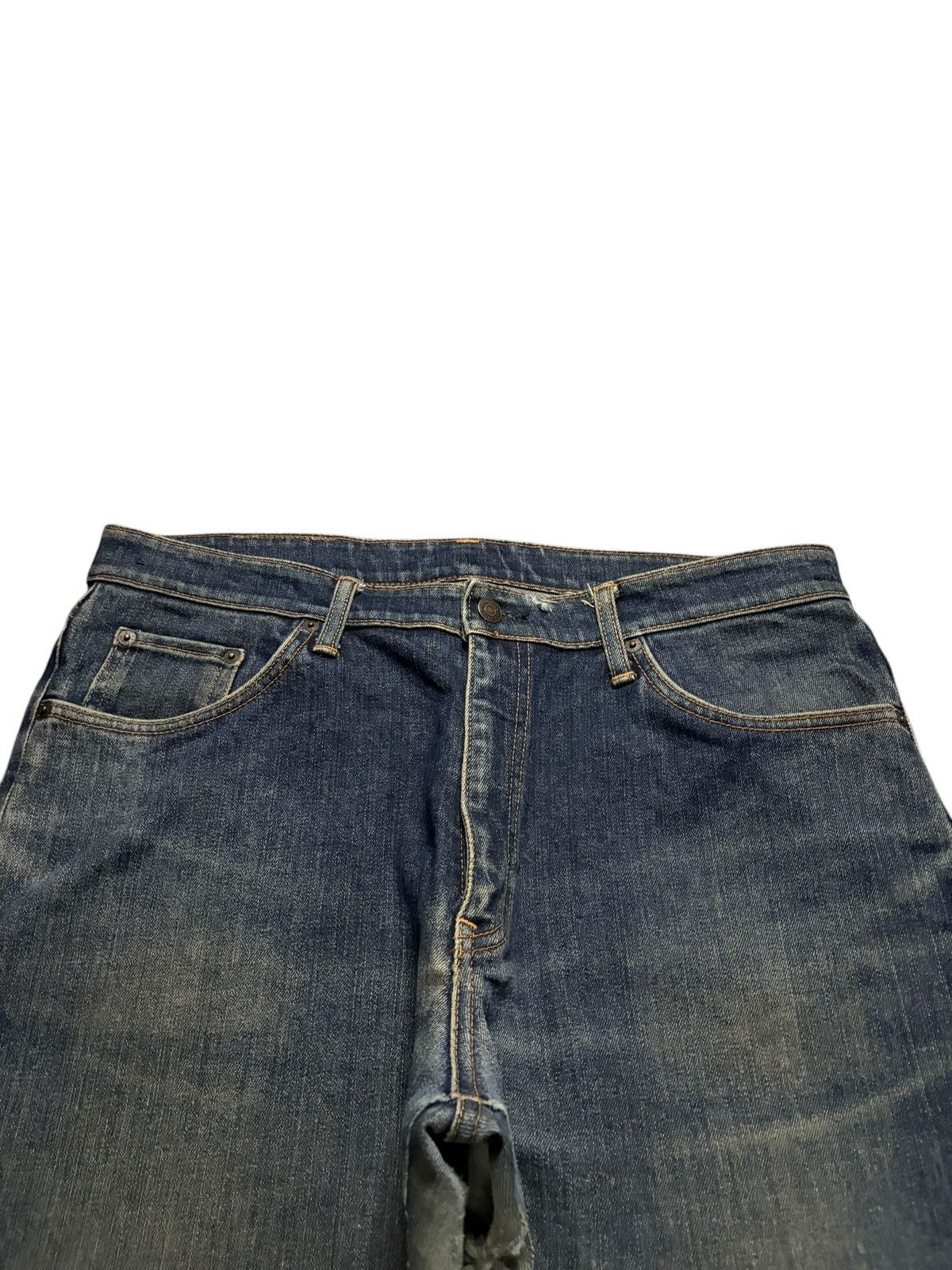 Edwin Vintage Edwin 403 Mud Wash Distressed Baggy Jeans Size US 36 / EU 52 - 4 Thumbnail