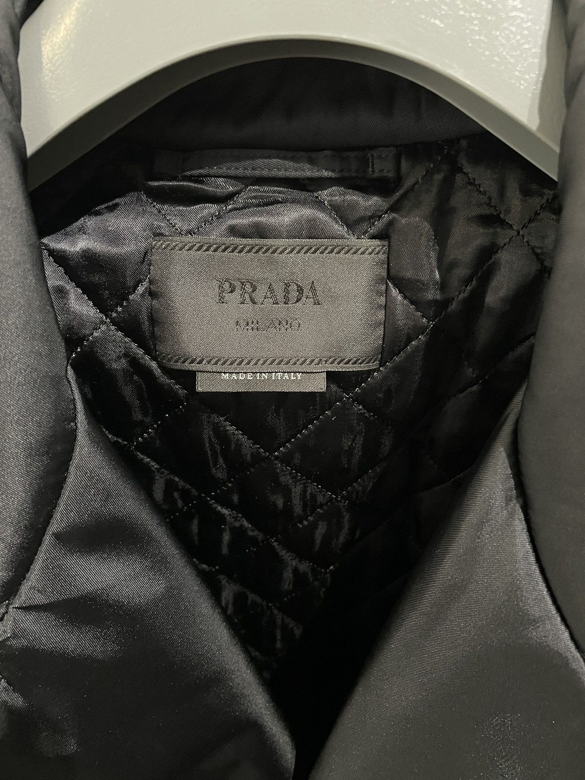 Prada Prada Re-Nylon Biker / Motorcycle Jacket Size US XL / EU 56 / 4 - 9 Thumbnail