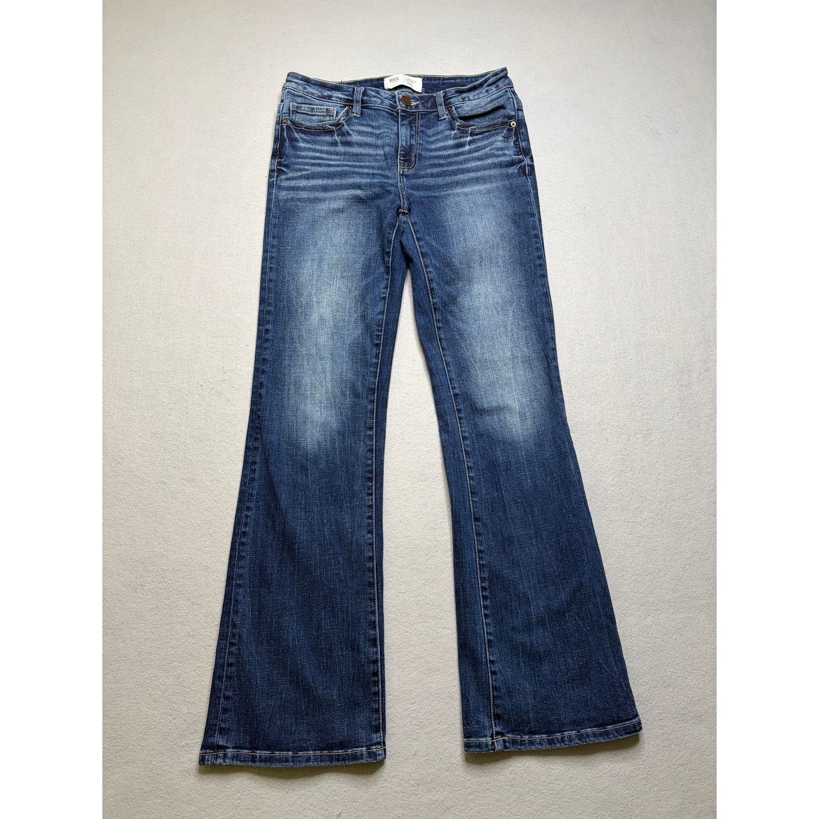 BKE BKE Stella Mid Rise Slim Fit Bootcut Jeans 27x31.5 Blue Size 27" / US 4 / IT 40 - 1 Thumbnail