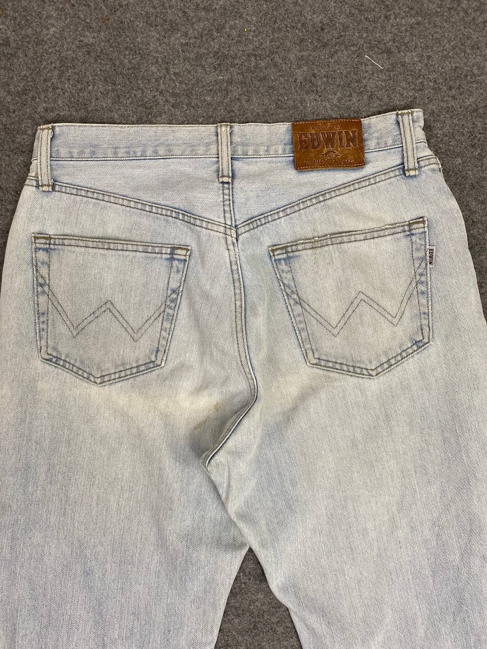 Edwin vintage edwin lightwash denim Size US 33 - 3 Thumbnail