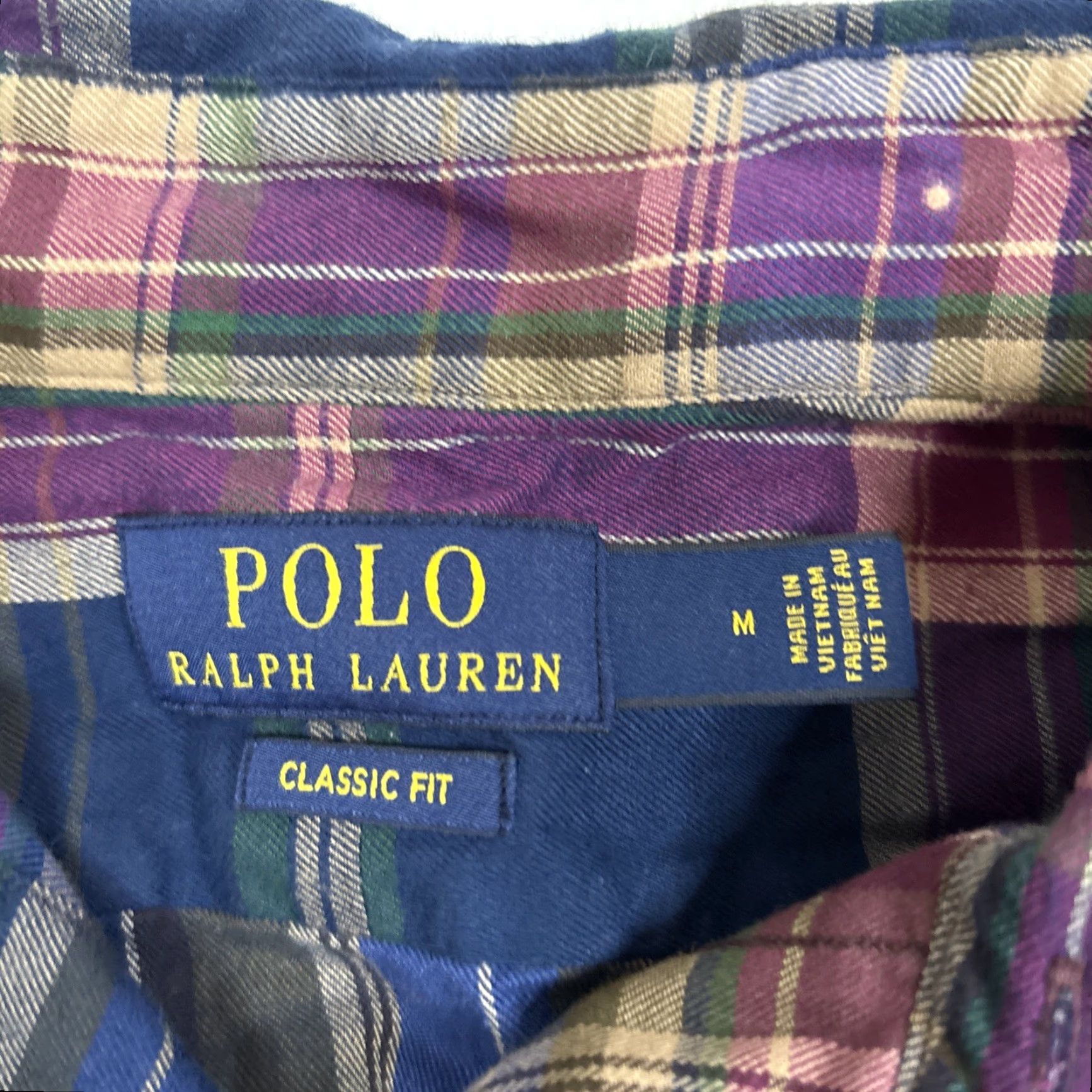 Polo Ralph Lauren Polo Ralph Lauren Shirt Twill Pony Logo Button-Down M medium Blue Classic Fit Men Button-Up Size US M / EU 48-50 / 2 - 2 Thumbnail