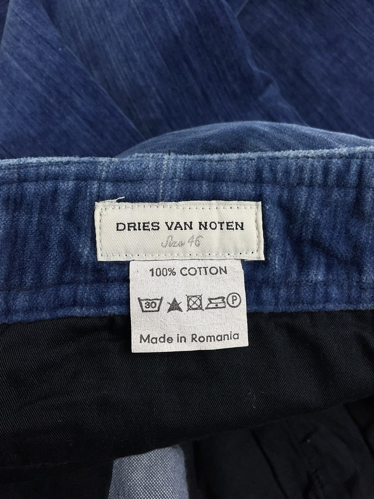 Dries Van Noten Dries Van Noten Velour Pants Size US 30 / EU 46 - 9 Thumbnail