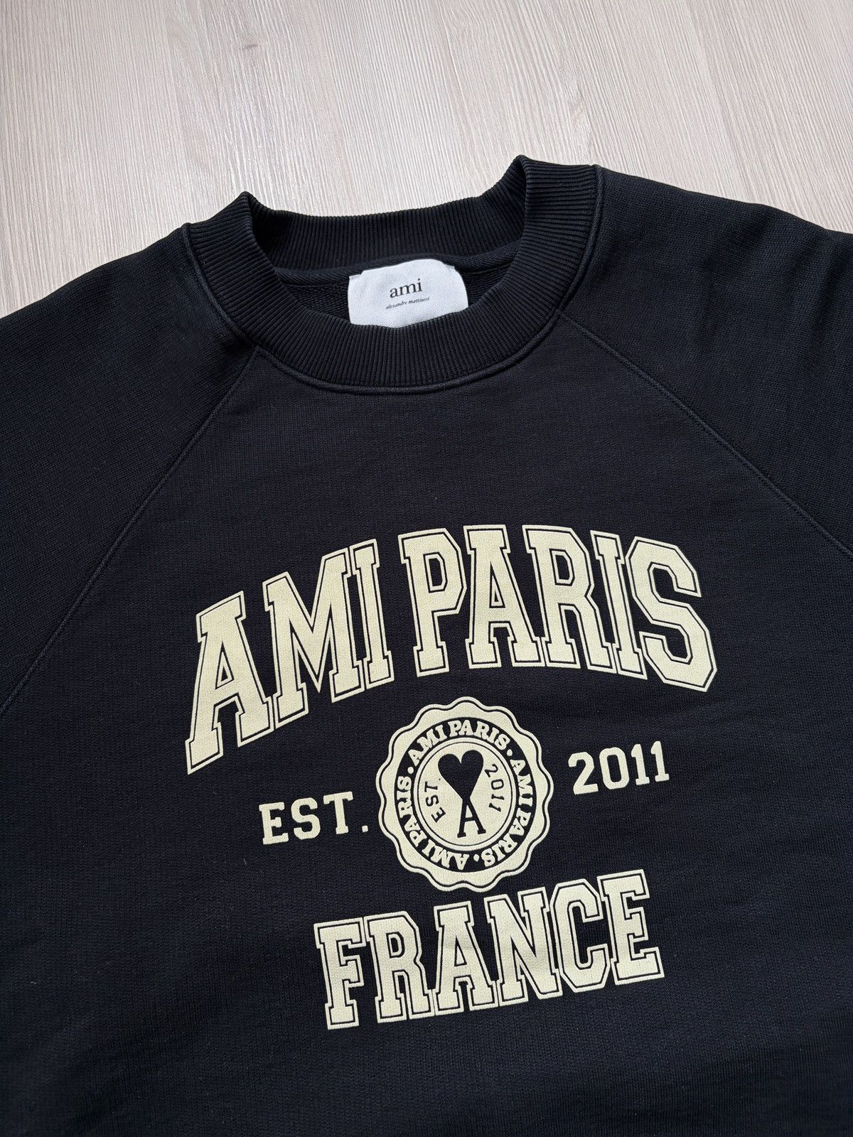 AMI AMI Paris Boxy Raglan Sweatshirt Size US L / EU 52-54 / 3 - 4 Thumbnail