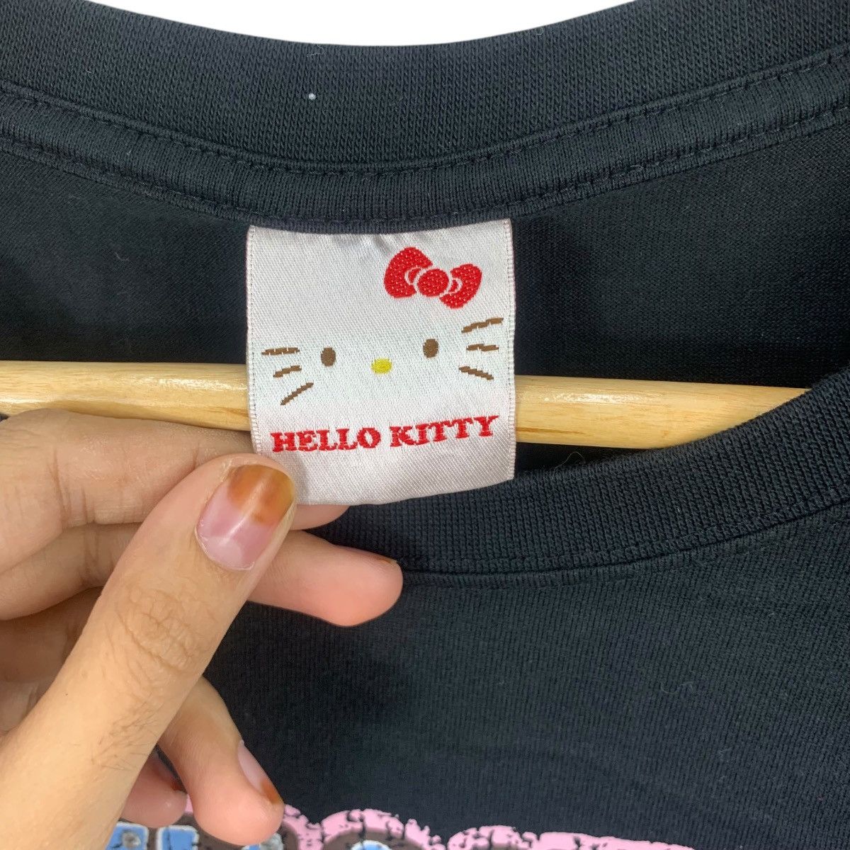Other HELLO KITTY JAPAN Cartoon Skuter Distress Design Tee Shirt Size S / US 4 / IT 40 - 6 Thumbnail