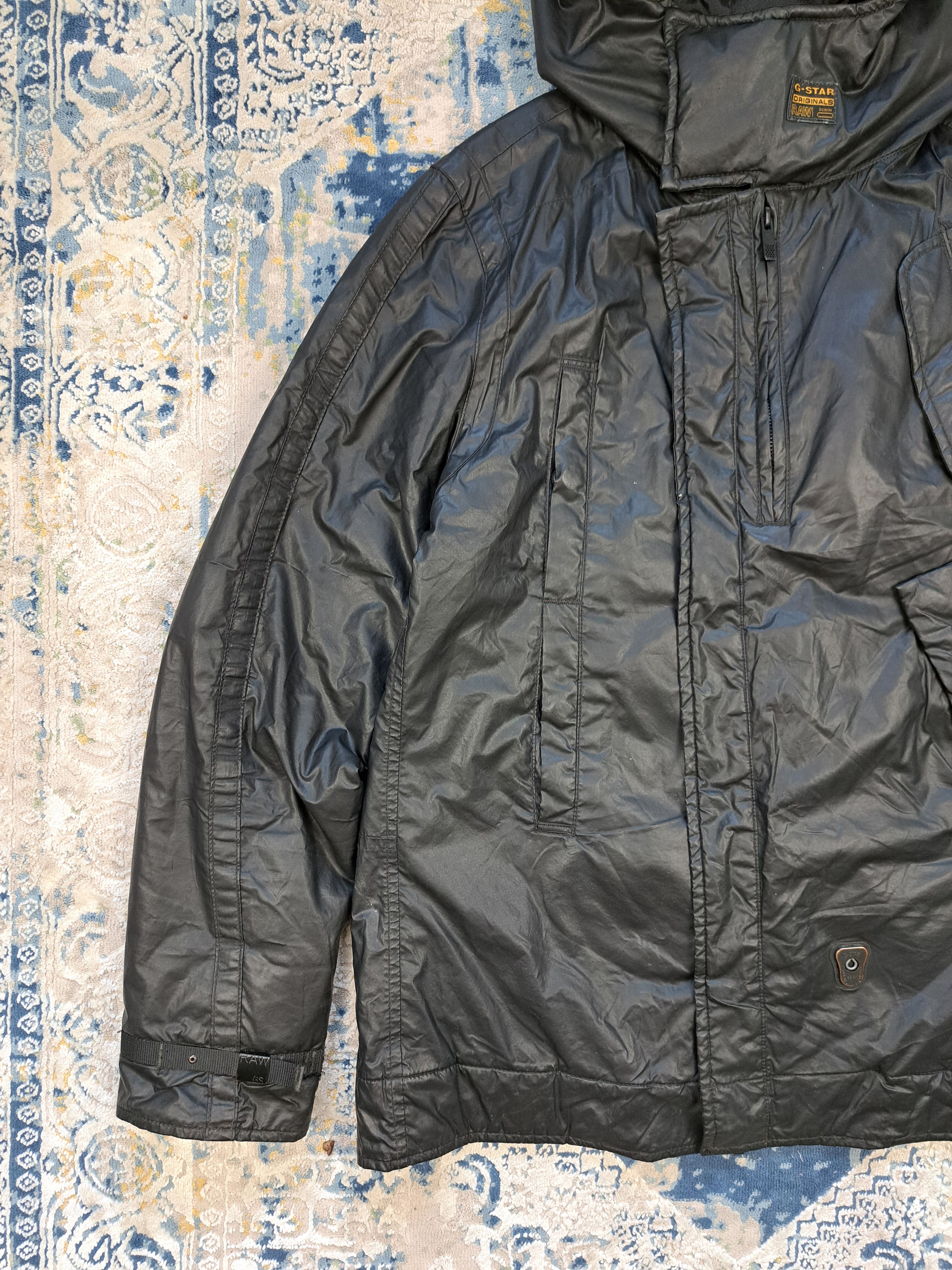 G-Star Avant Garde G Star Raw Waxed Ninja Jacket Parachute Size US L / EU 52-54 / 3 - 4 Thumbnail