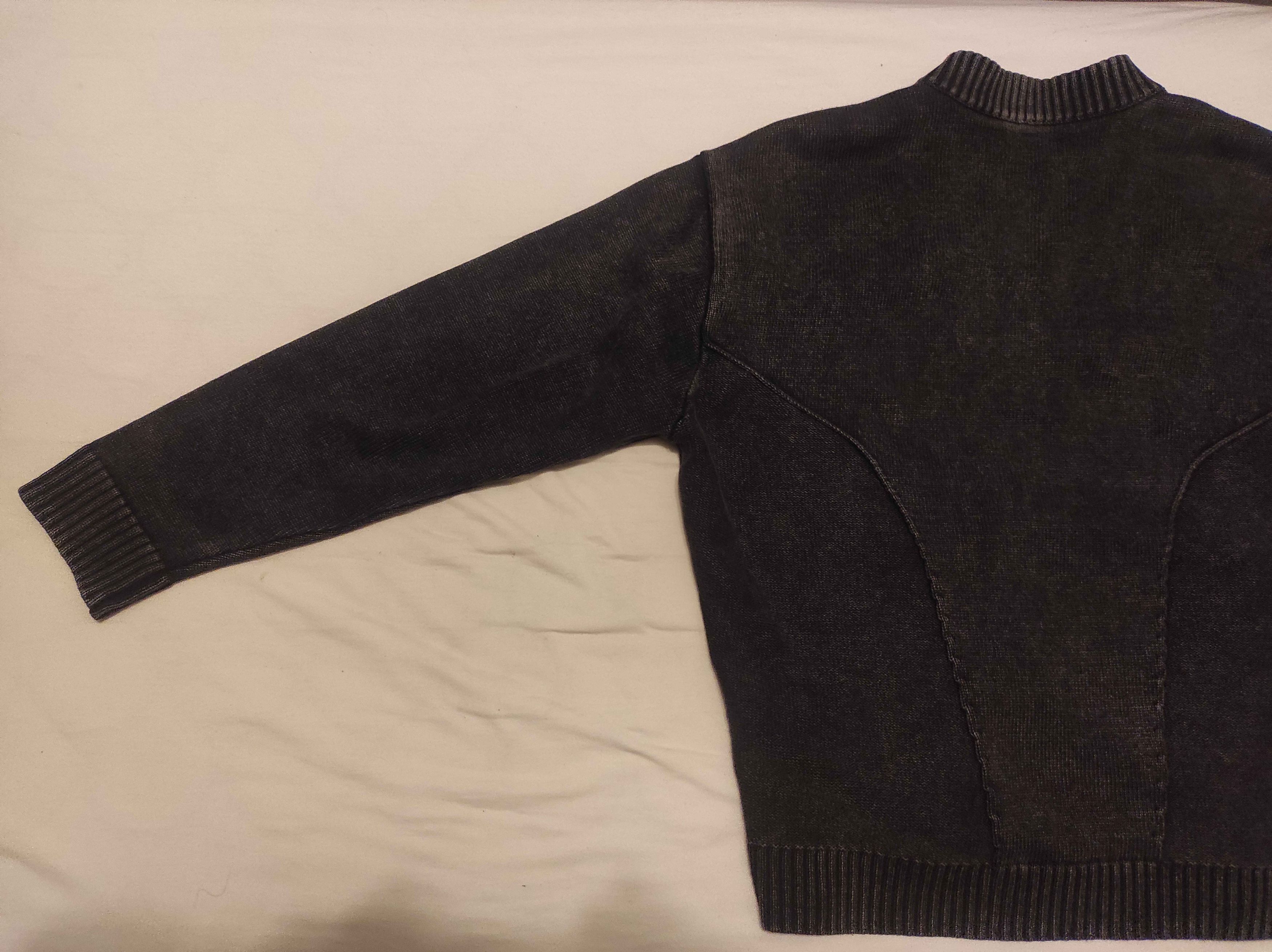 Zara Zara Zip-Hoodie Washed B&W Size US L / EU 52-54 / 3 - 3 Thumbnail