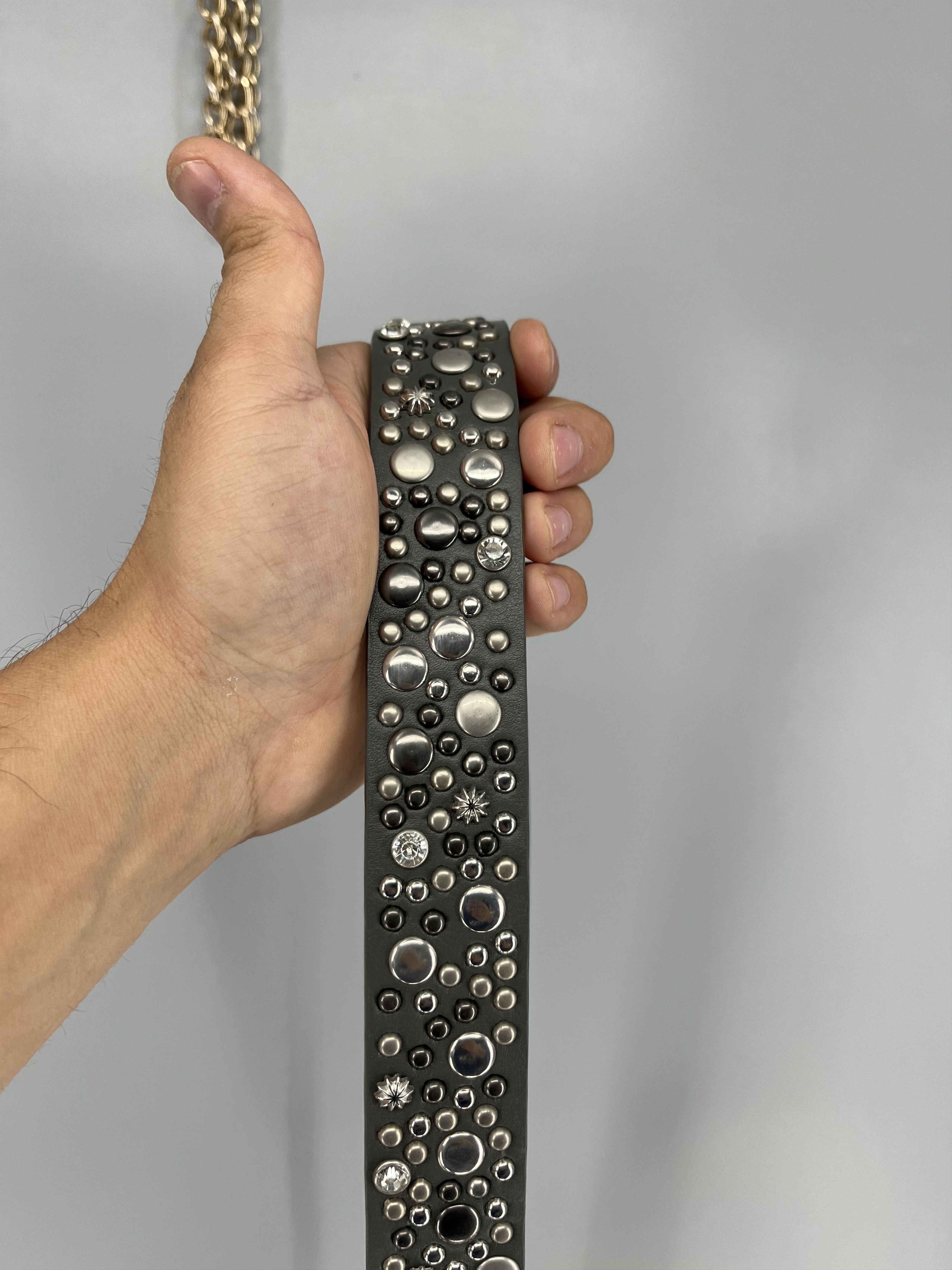 Japanese Brand Vintage 90s Punk Belt Leather Band Rock Y2K 90s Y2K Size ONE SIZE - 6 Thumbnail