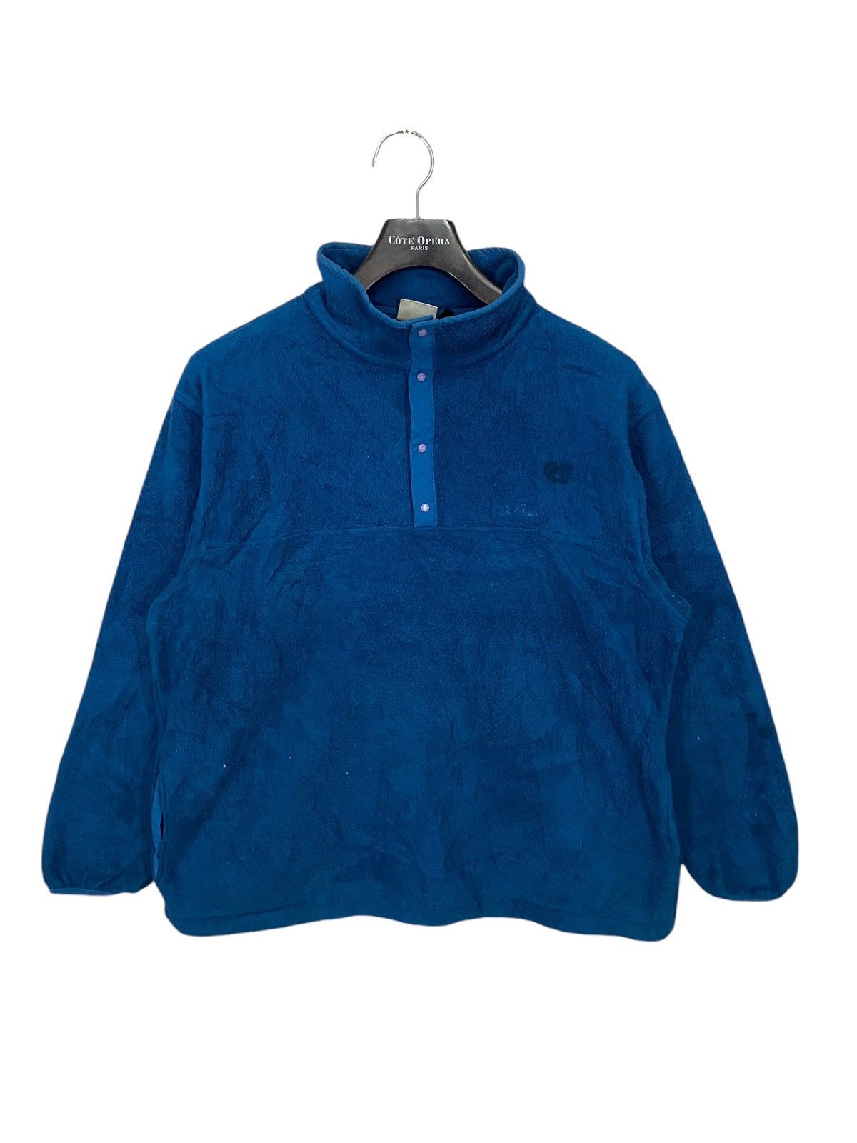 L.L. Bean × Vintage Vintage LLBEAN fleece sweater half button distressed Size US L / EU 52-54 / 3 - 1 Thumbnail