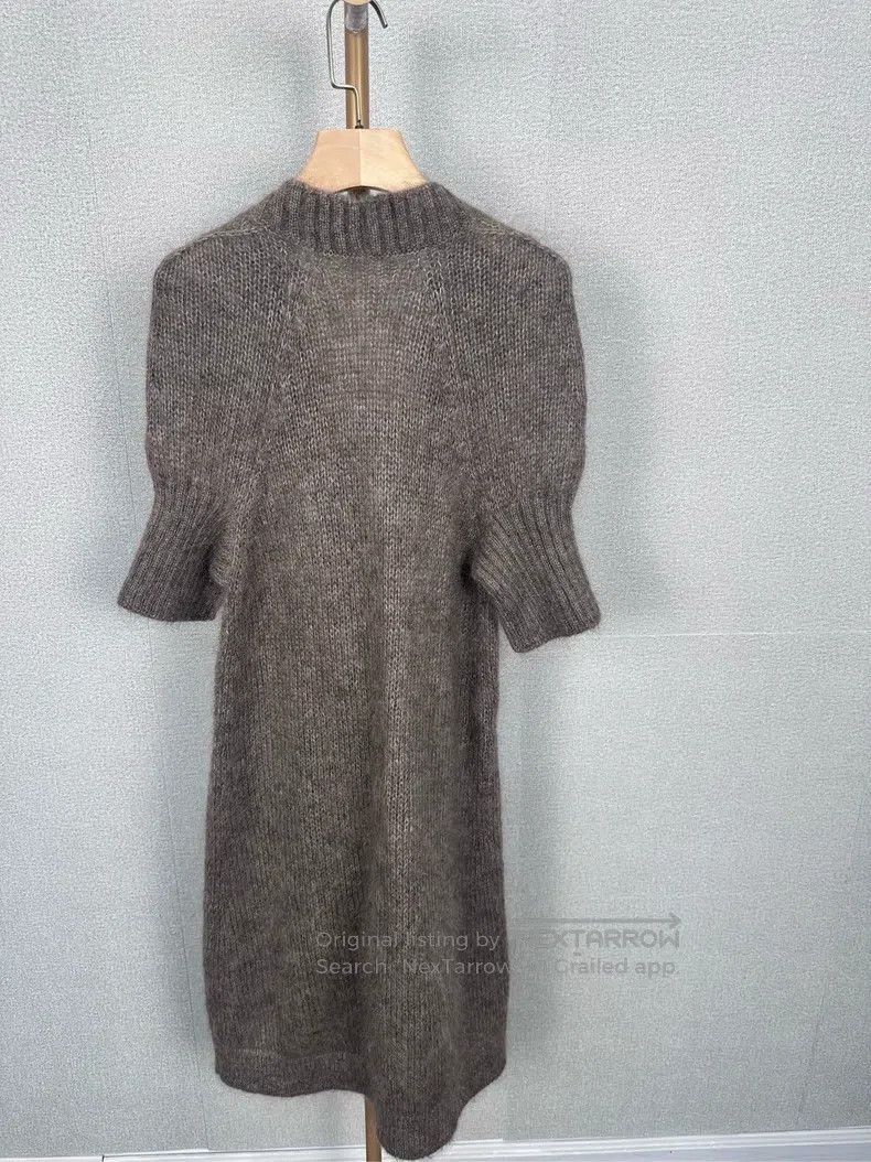 Hermes Hermes Short-sleeved long wool cardigan Size XS / US 0-2 / IT 36-38 - 2 Thumbnail
