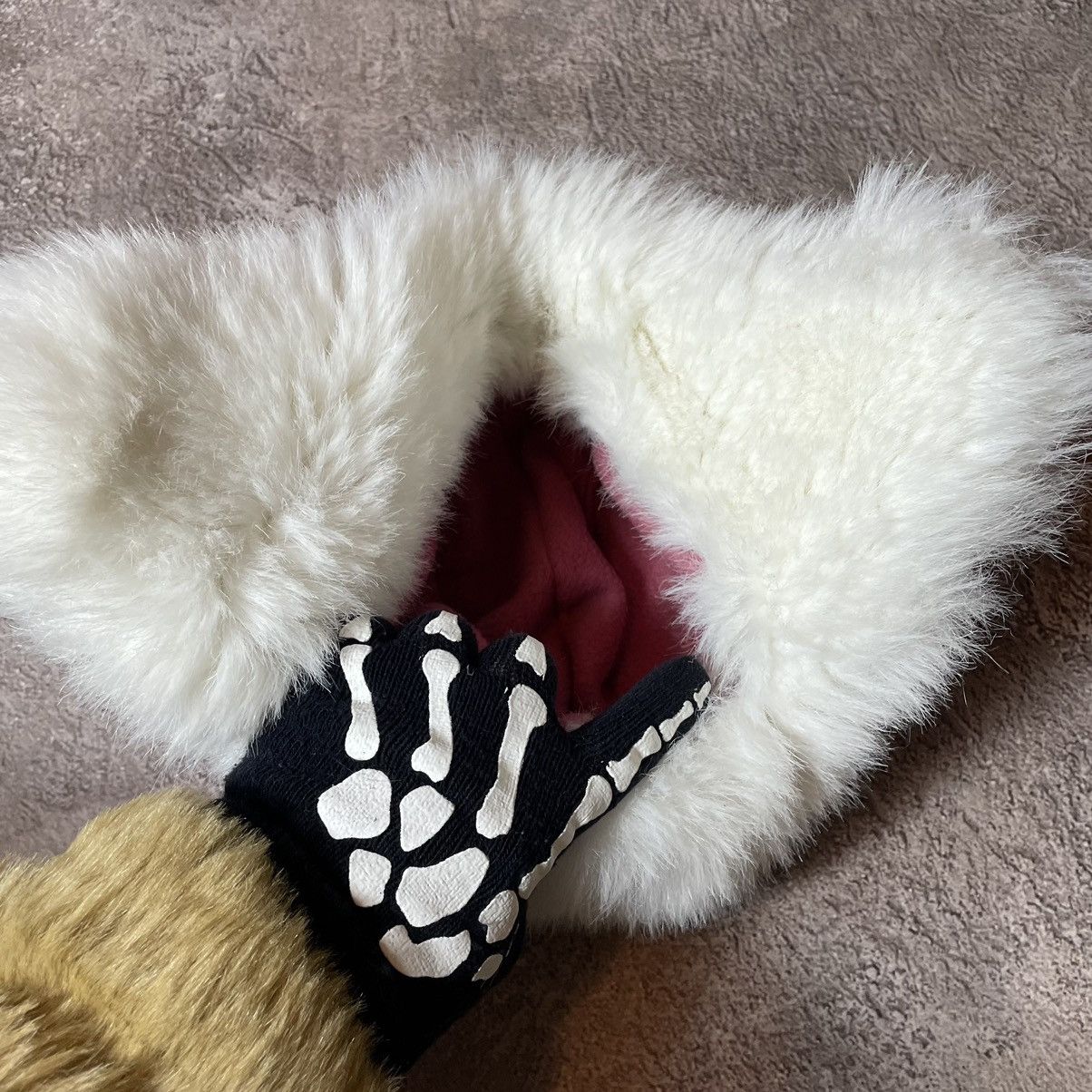 Vintage Vintage 90s Pink Mohair Fuzzy Beanie Coquette Y2K Worn In OS Size ONE SIZE - 6 Thumbnail