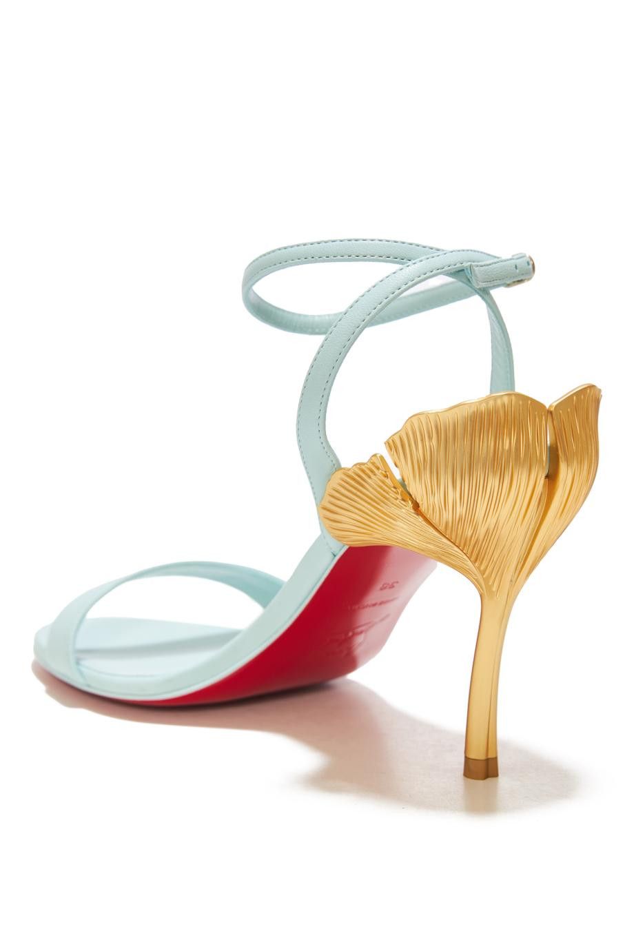 Christian Louboutin o1w1db10325 Sandals in Blue Size US 8 / IT 38 - 3 Thumbnail