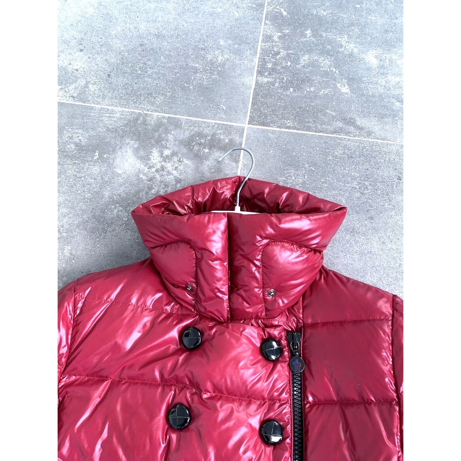 Moncler Women's MONCLER DAIM Down Puffer Pea Coat Jacket SZ 2 S - M Size S / US 4 / IT 40 - 7 Thumbnail