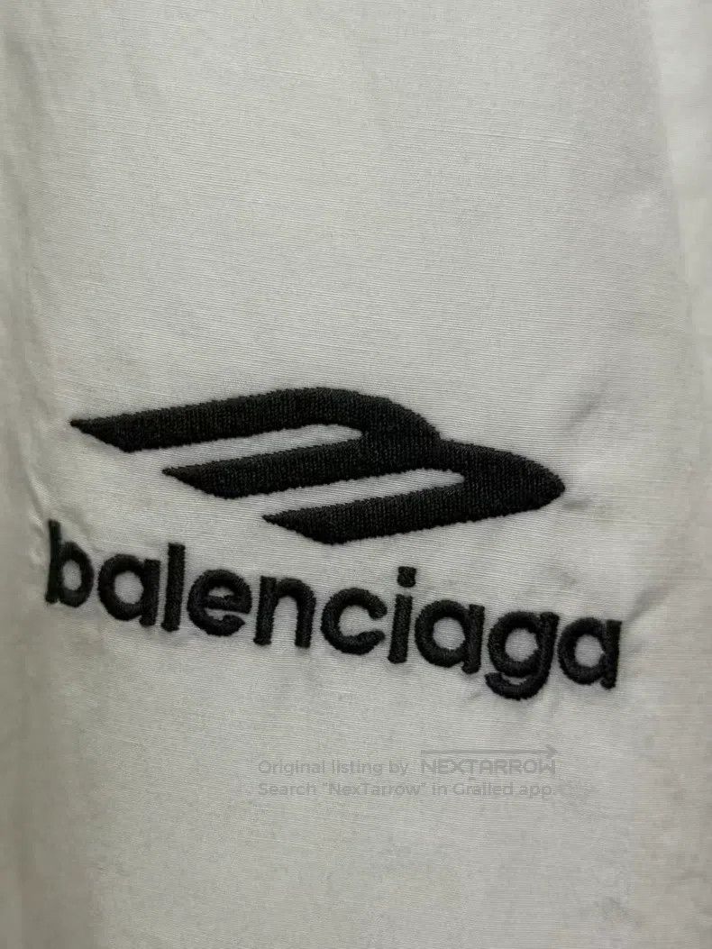 Balenciaga Balenciaga 3B White and Red Colorblock Sport Jacket Size US S / EU 44-46 / 1 - 3 Thumbnail