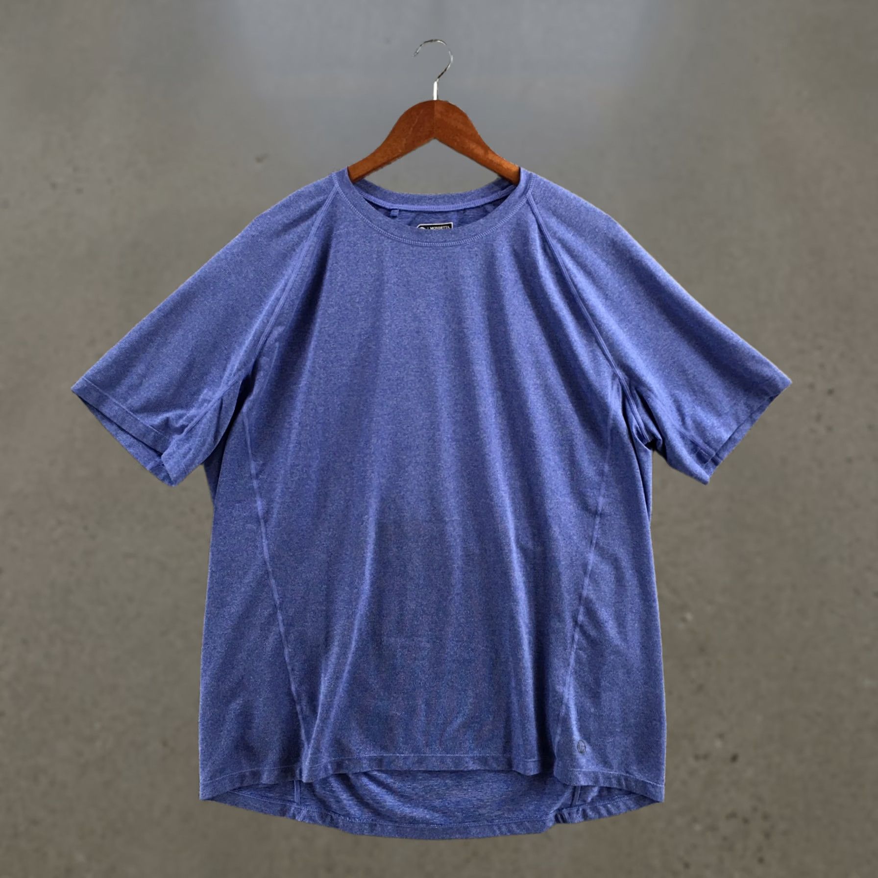 Mondetta T-Shirt Mens L Blue Activewear Outdoor Project Short Sleeve Crew Neck, Men's