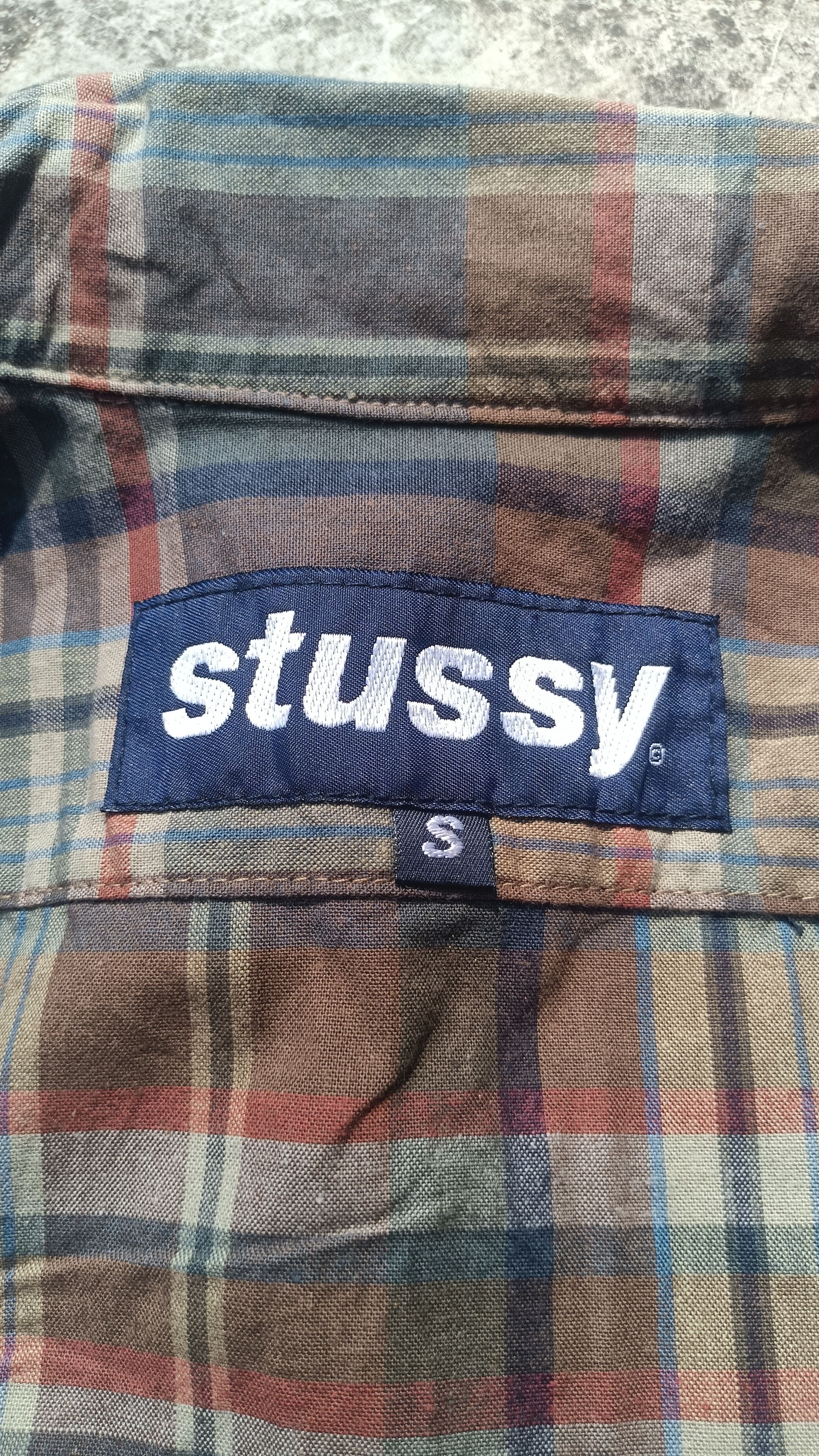 Stussy Vintage Stussy Denim Jacket Size S / US 4 / IT 40 - 4 Thumbnail