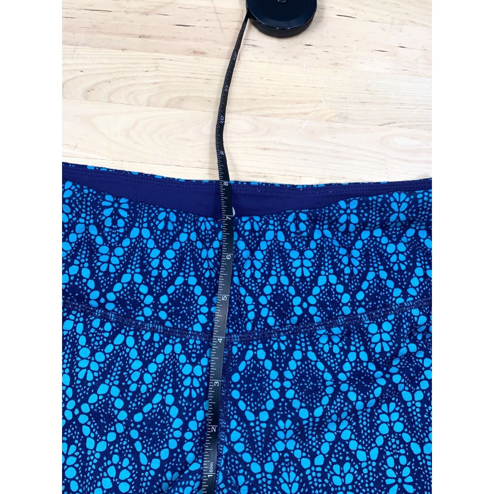 Prana prAna Womens Leggings Geometric Print Casual Activewear XS Gym Multicolor Ankle Womens Size 26" / US 2 / IT 38 - 5 Thumbnail