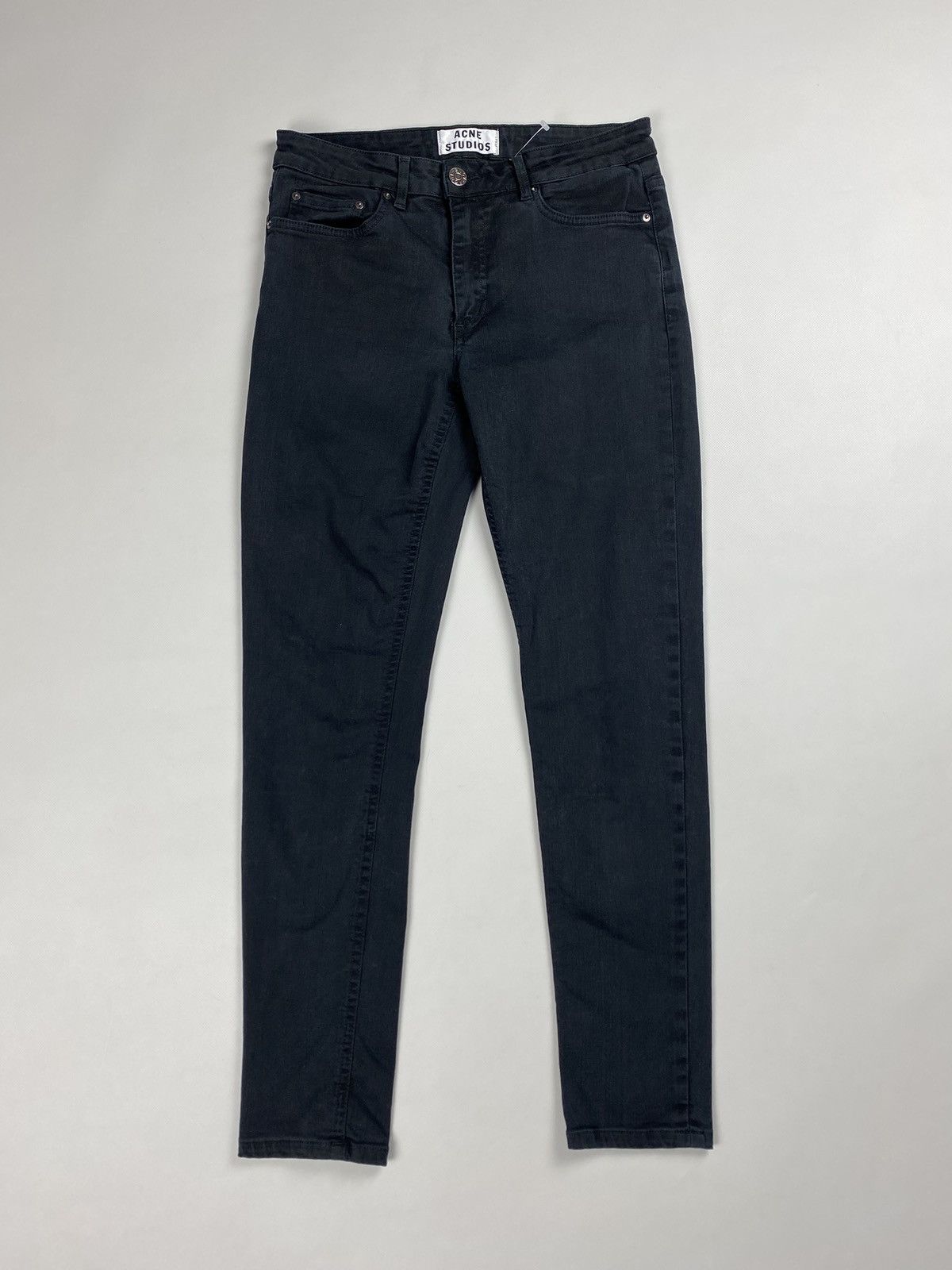 Acne Studios Acne Studios Skin 5 Lacey Black ladies jeans size 30 / 32 Size 30" / US 8 / IT 44 - 1 Thumbnail