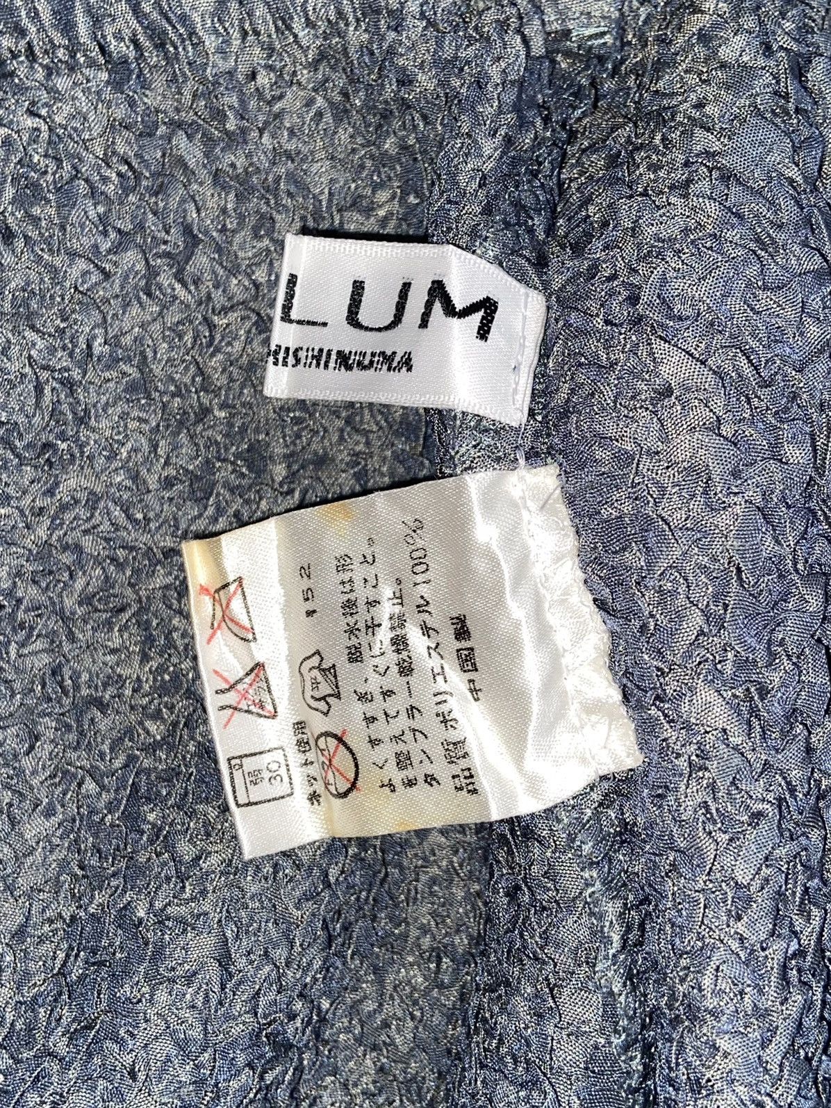 Japanese Brand PEPLUM By YOSHIKI HISHUNUMA Wrinkle Pleats Skirt Size 23" - 10 Thumbnail