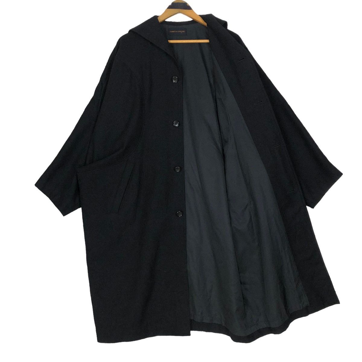 Comme des Garcons Vintage Comme Des Garcons 1991 A/W Runway Dolman Sleeve Coat Size M / US 6-8 / IT 42-44 - 16 Thumbnail