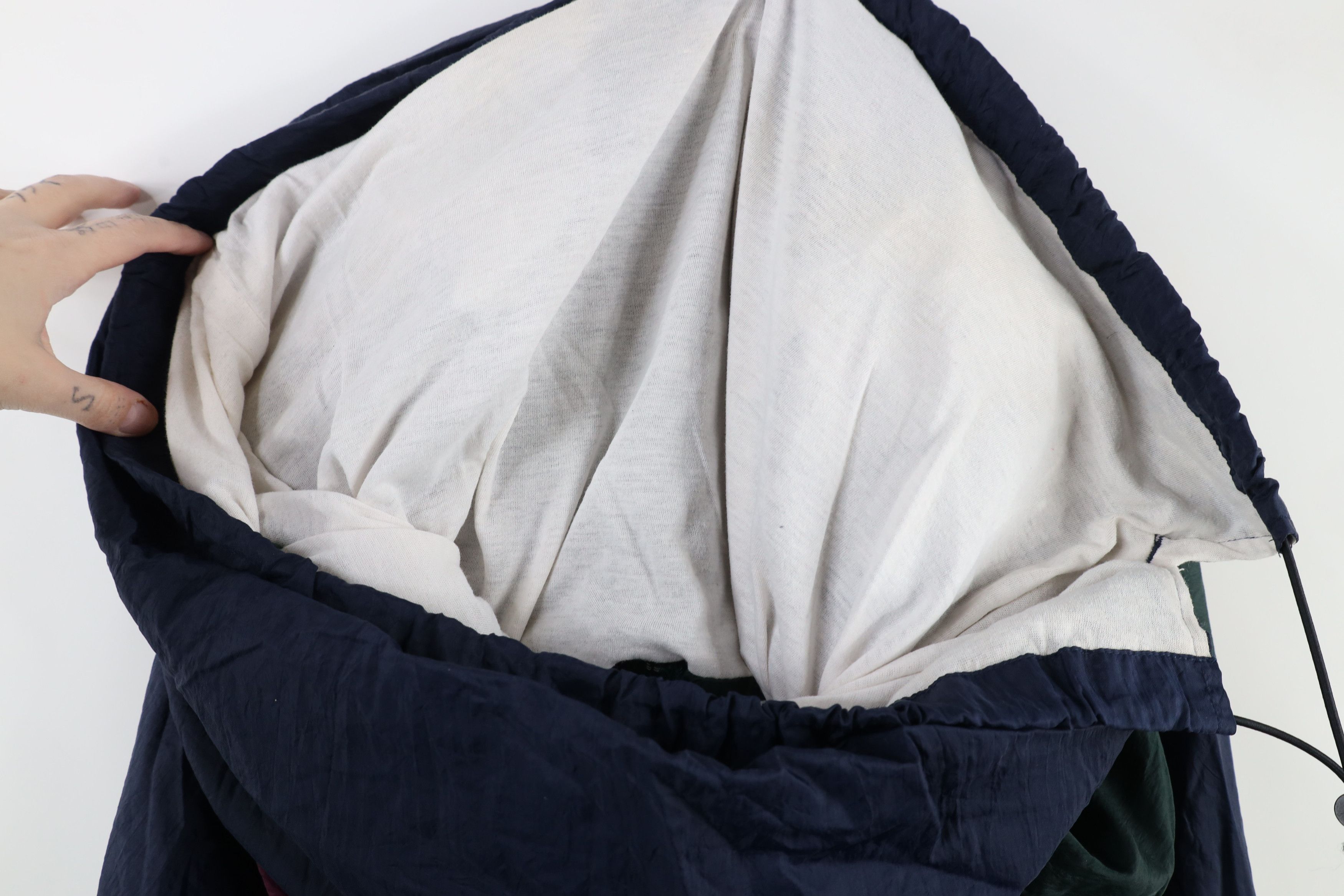 Vintage Vintage 90s Streetwear Half Zip Hooded Windbreaker Jacket Size US L / EU 52-54 / 3 - 11 Thumbnail