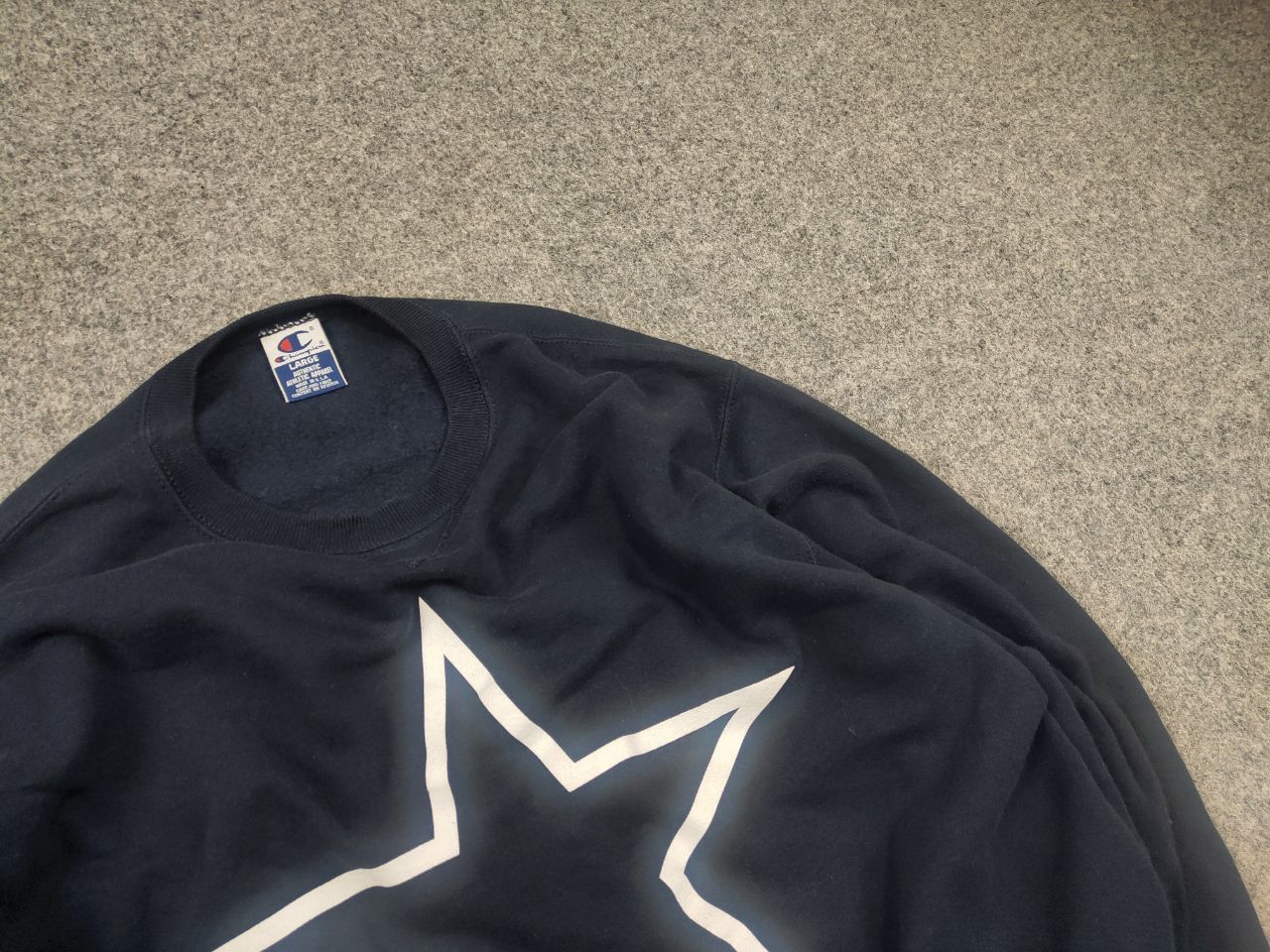 Champion Vintage 1996s Champion NFL Dallas Cowboys Logo Sweatshirt Size US L / EU 52-54 / 3 - 4 Thumbnail