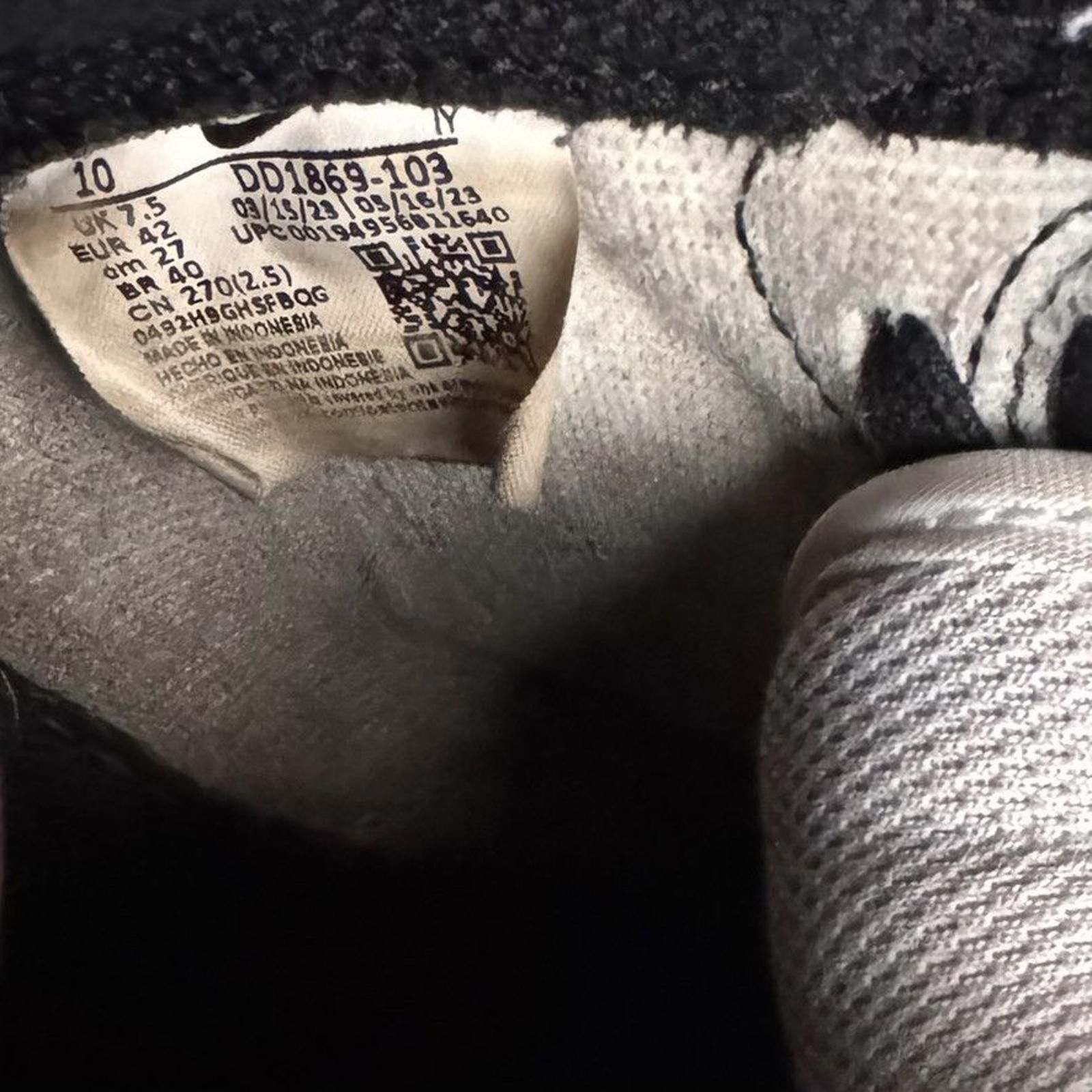 Nike NIKE • Dunk High "Black White" (8.5M) Size US 8.5 / EU 41-42 - 5 Thumbnail