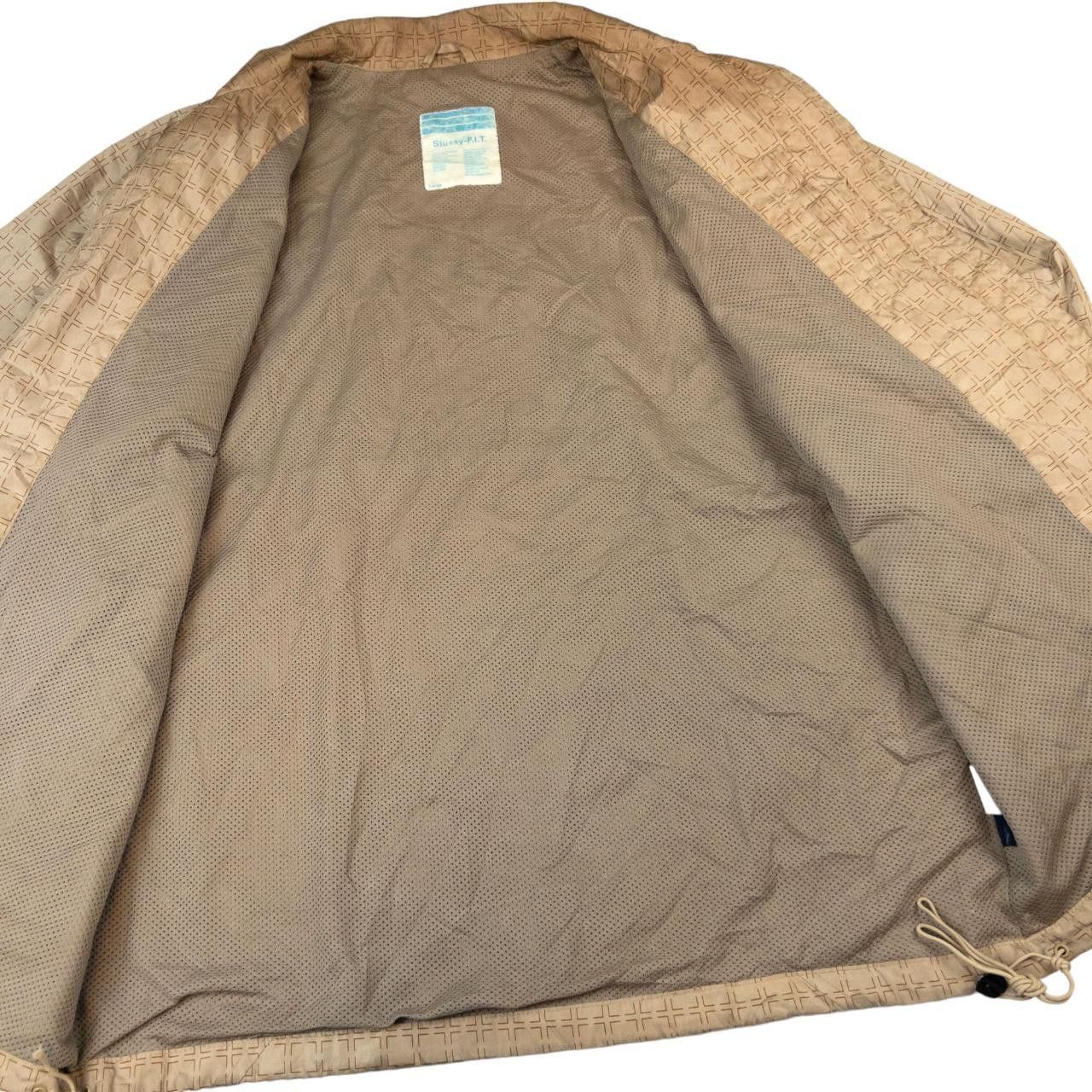 Stussy Vintage Stussy Grid Check Zip Up Jacket Size L Size US L / EU 52-54 / 3 - 4 Thumbnail
