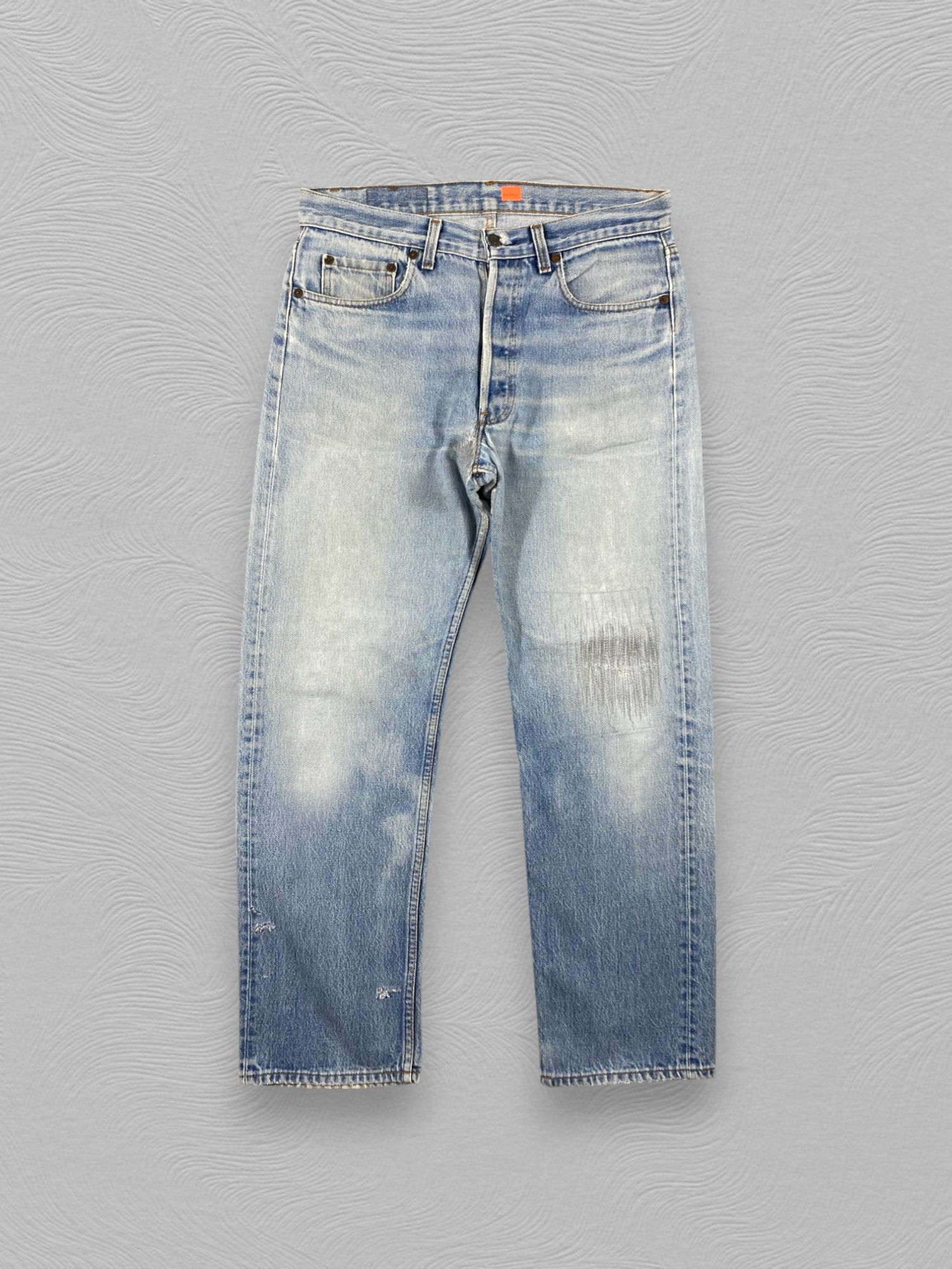 Levi's Vintage Clothing Light Blue Vintage 80s Levi's 501 Jeans 32x29 Denim-JN3960 Size US 32 / EU 48 - 1 Thumbnail