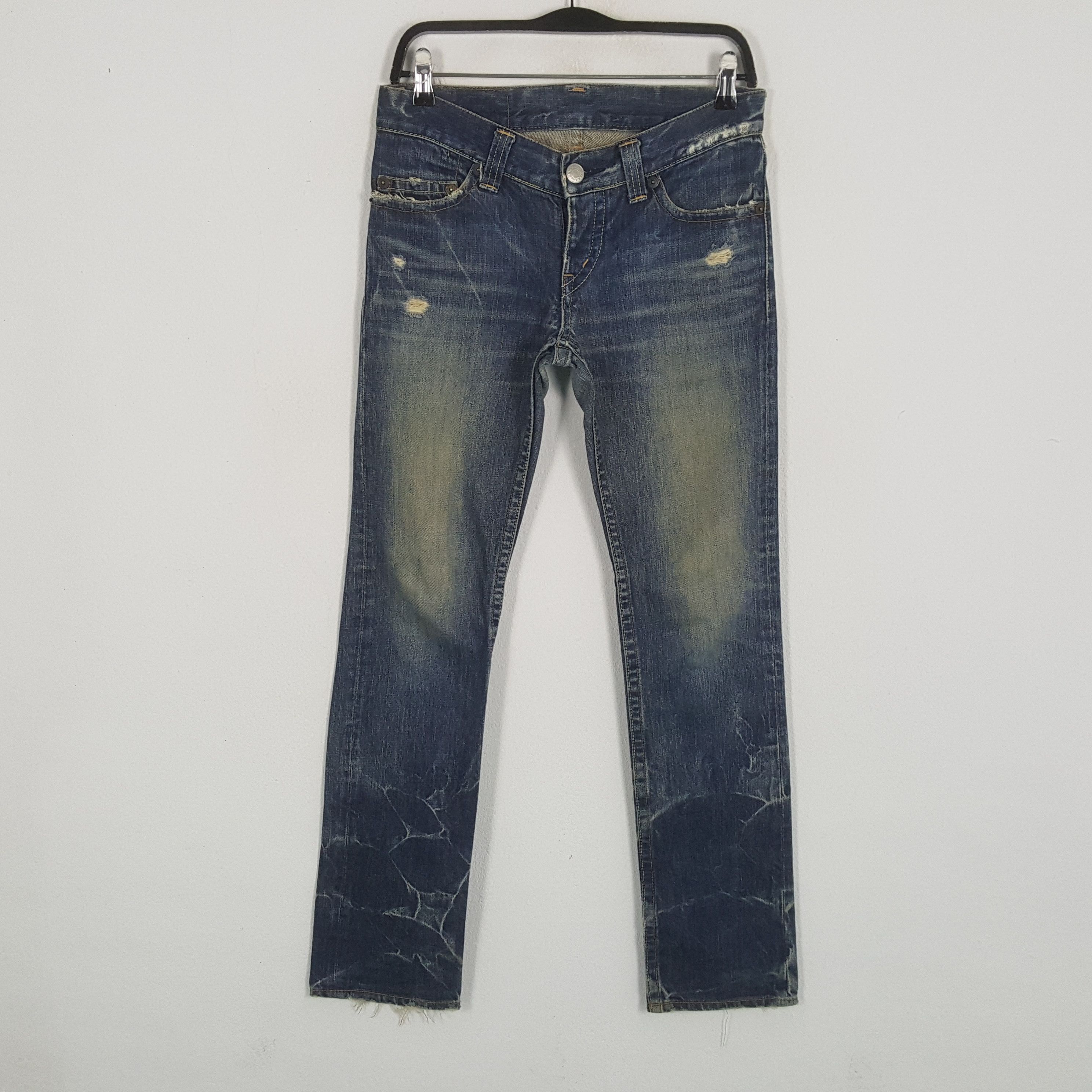 Hysteric Glamour × Japanese Brand × Vintage HYSTERIC GLAMOUR Japanese Brand Streetwear Custom Art Jeans Size 30" / US 8 / IT 44 - 4 Thumbnail