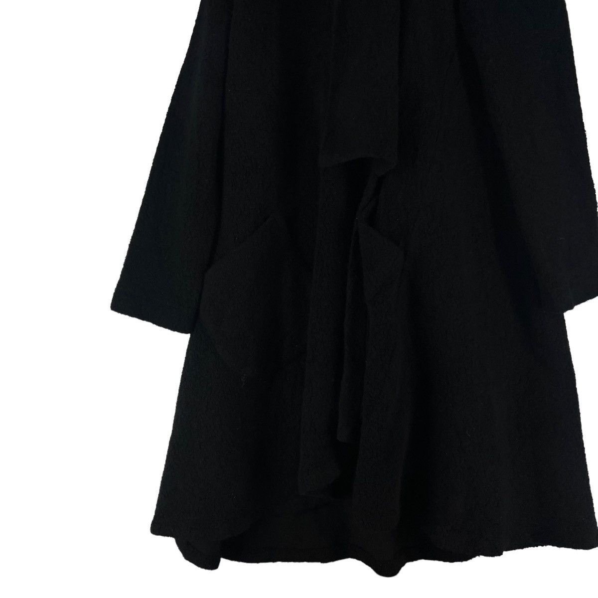 Limi Feu 🔥RICH BLACK - RUNWAY WOOL LONG JACKET OVERSIZED Size US S / EU 44-46 / 1 - 4 Thumbnail