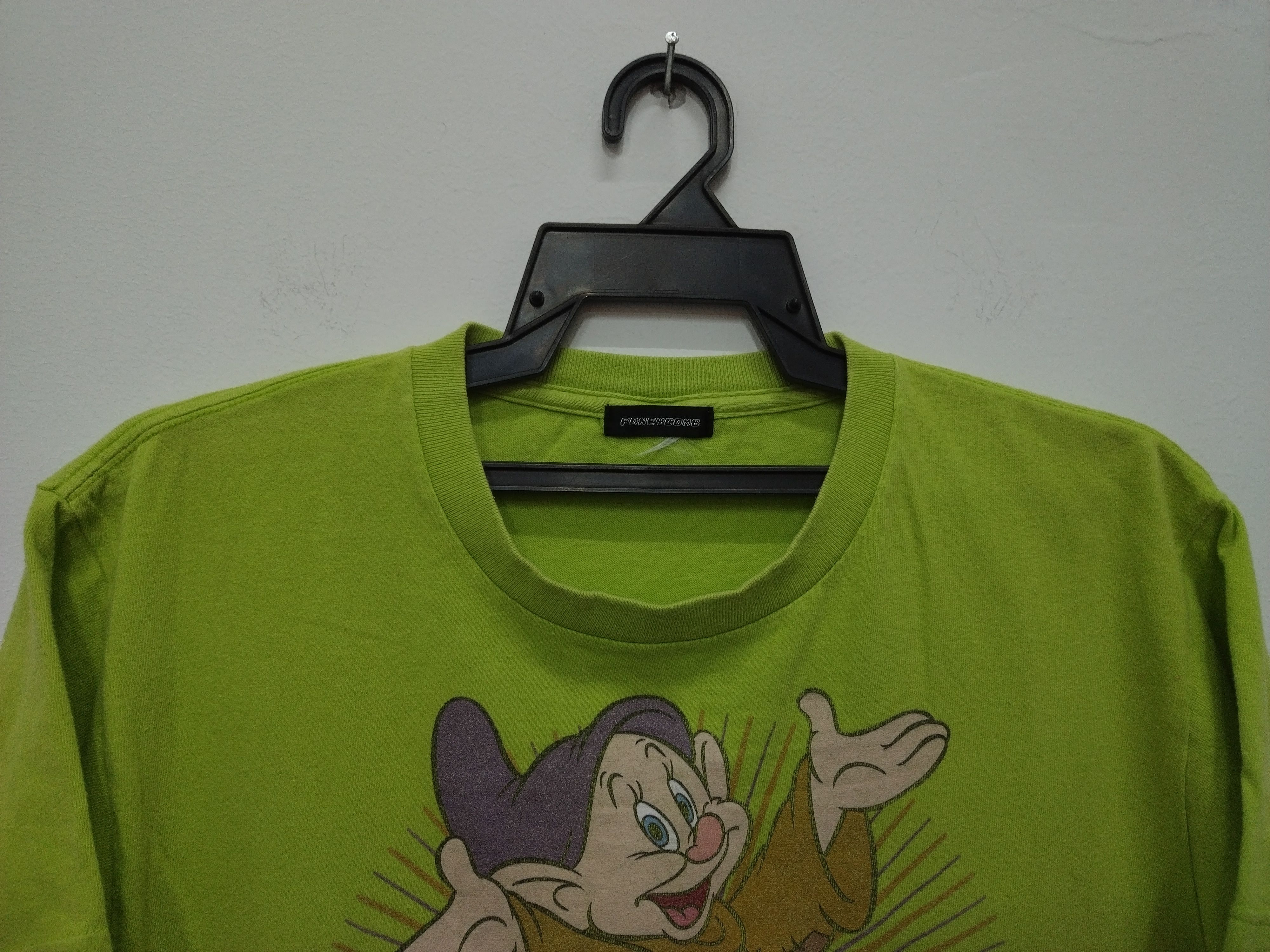 Art Comes First × Cartoon Network × Disney 💥🔥Vtg awesome image DOPEY disney Rare T shirt Size US M / EU 48-50 / 2 - 11 Thumbnail