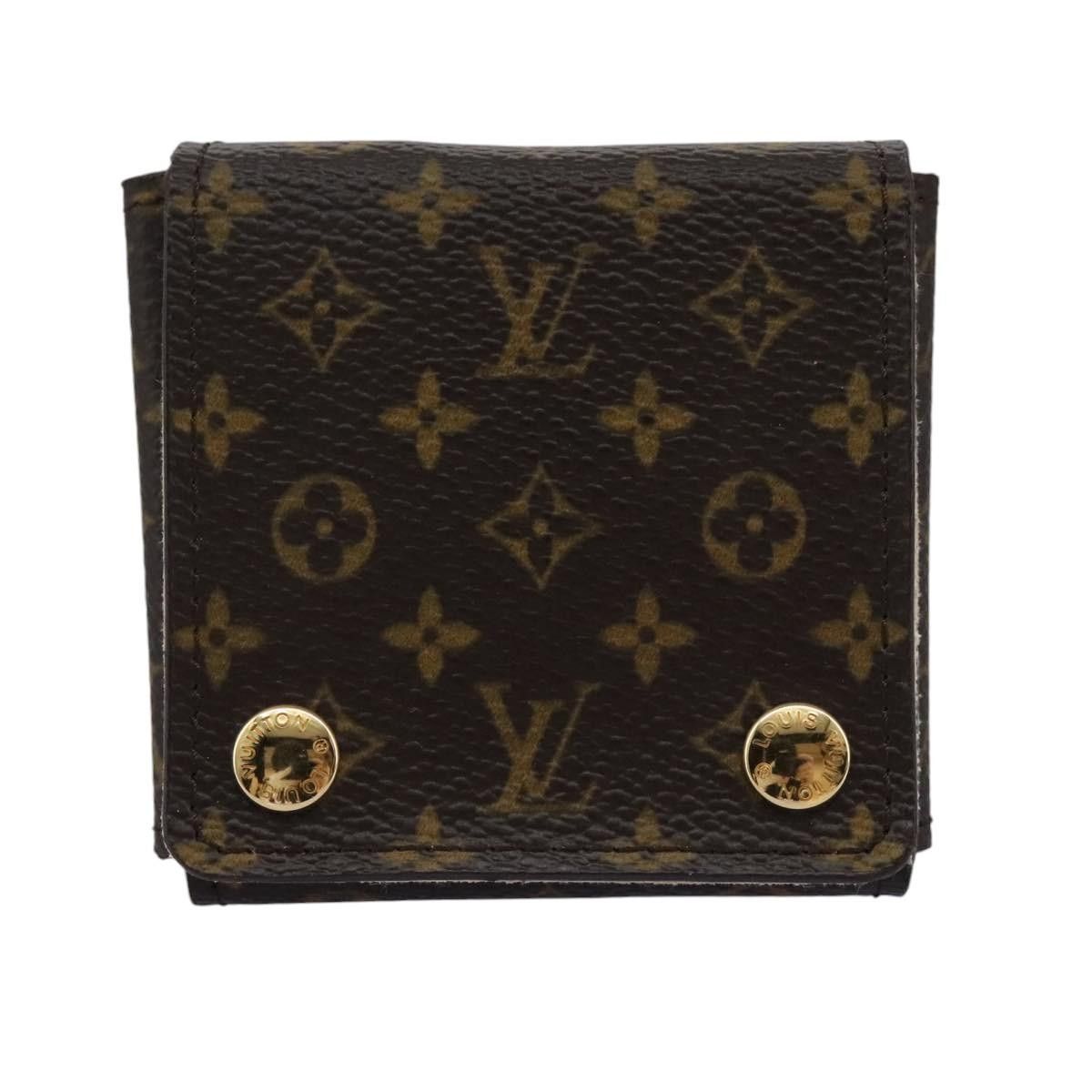 Louis Vuitton Jewelry Case Brown Canvas Wallet (Pre-Owned) Size ONE SIZE - 1 Thumbnail
