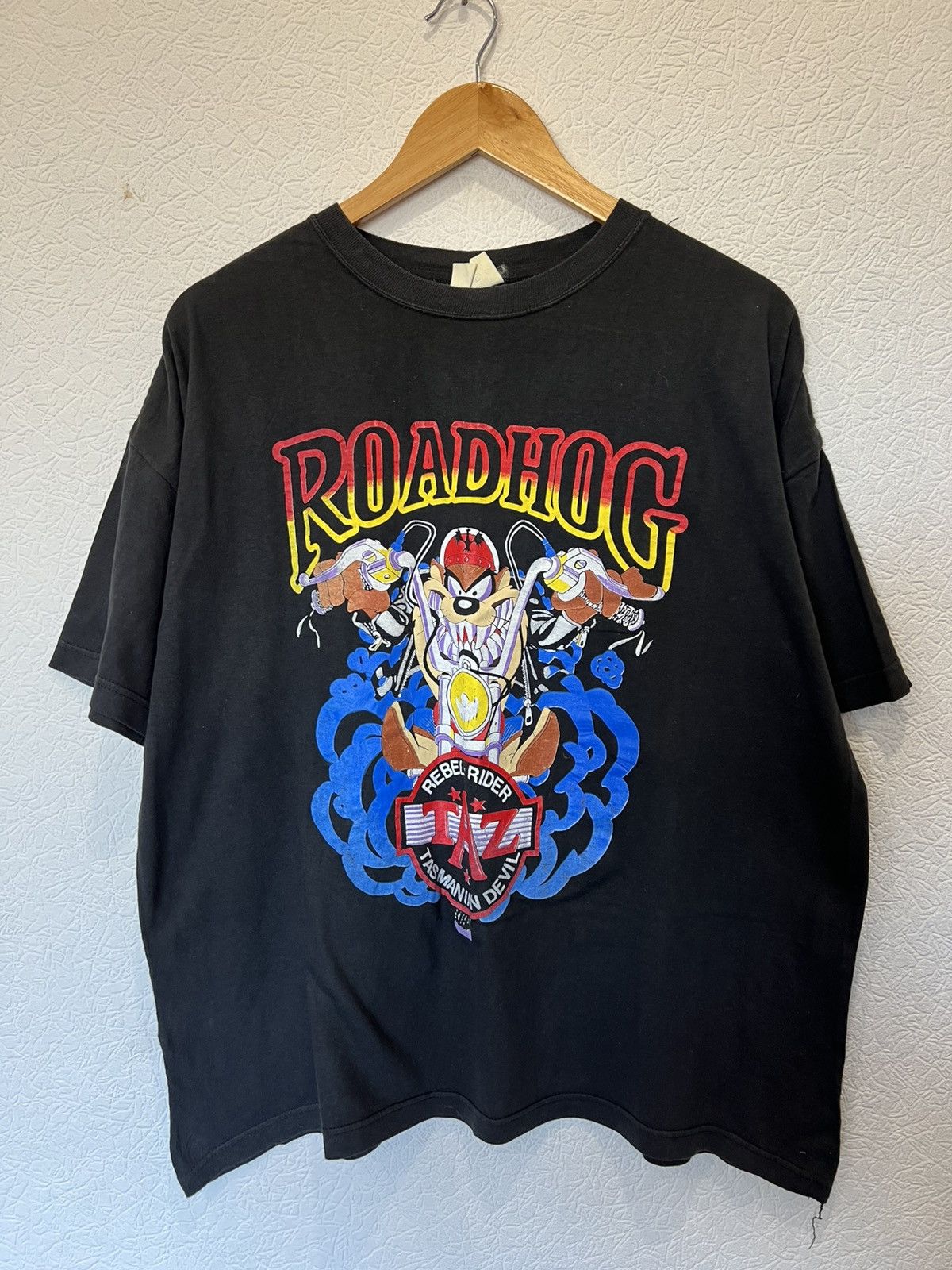 Band Tees Roadhog Vintage T shirt Tee Rebel Rider TAZ Size US M / EU 48-50 / 2 - 1 Thumbnail