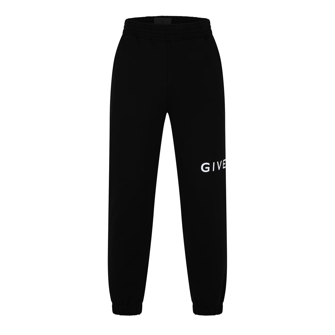 Givenchy o1g2r1mq0426 Closed Hem Fleece Slim Fit Sweatpants & Joggers Size US 36 / EU 52 - 1 Thumbnail